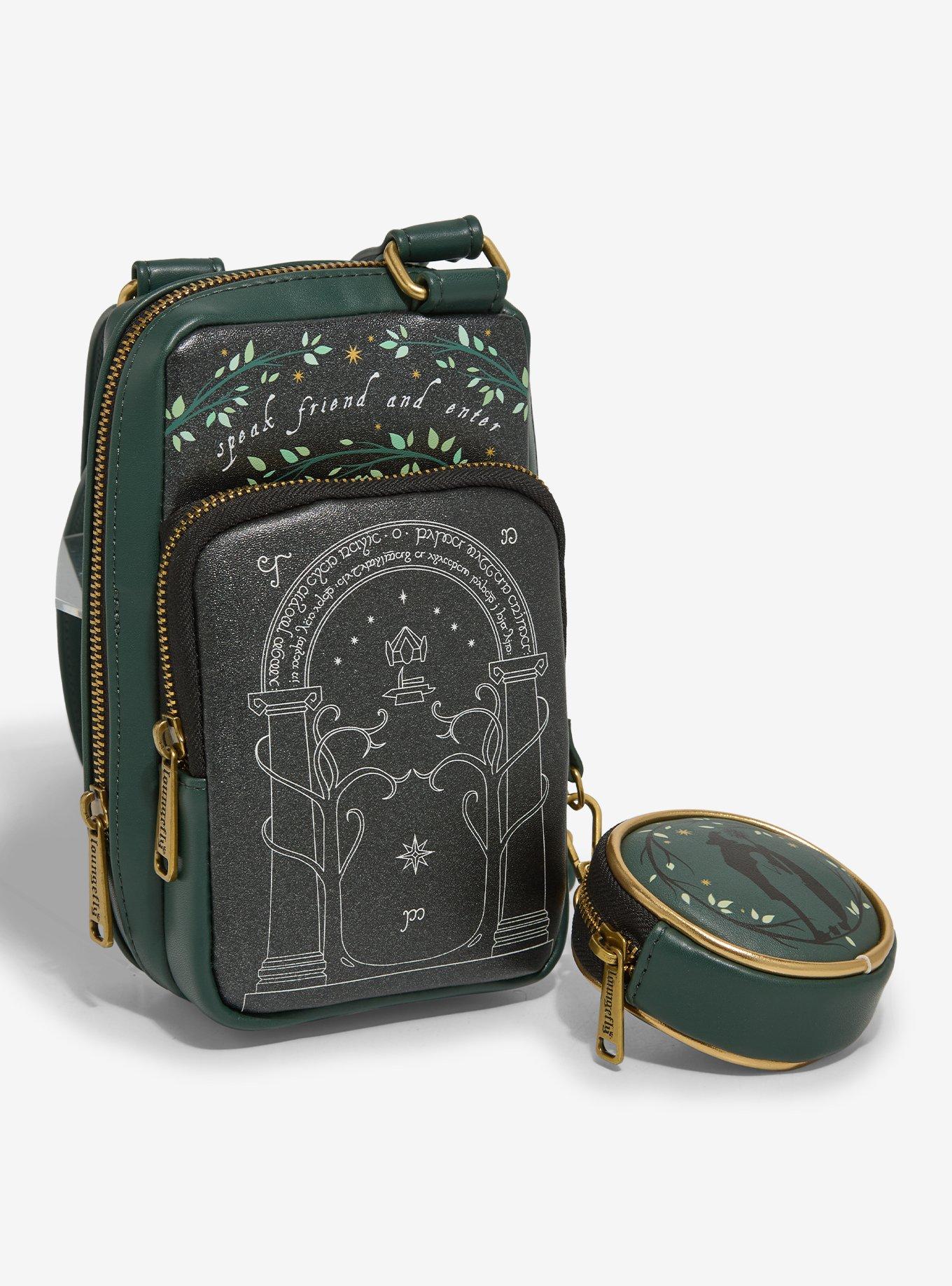 Loungefly The Lord of the Rings Doors of Durin Glow-in-the-Dark Crossbody Sling - BoxLunch Exclusive
