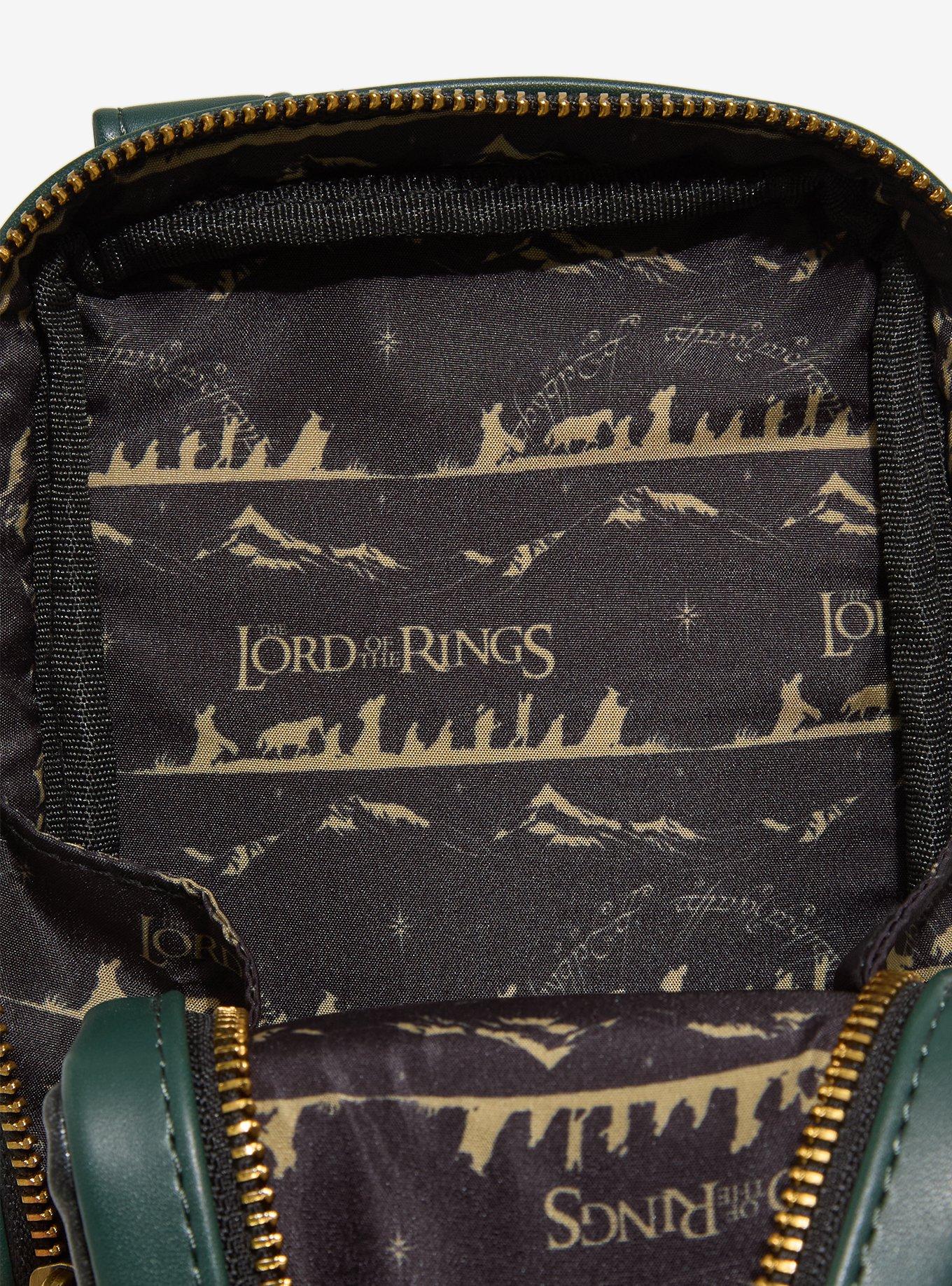 Loungefly The Lord of the Rings Doors of Durin Glow-in-the-Dark Crossbody Sling - BoxLunch Exclusive, , alternate