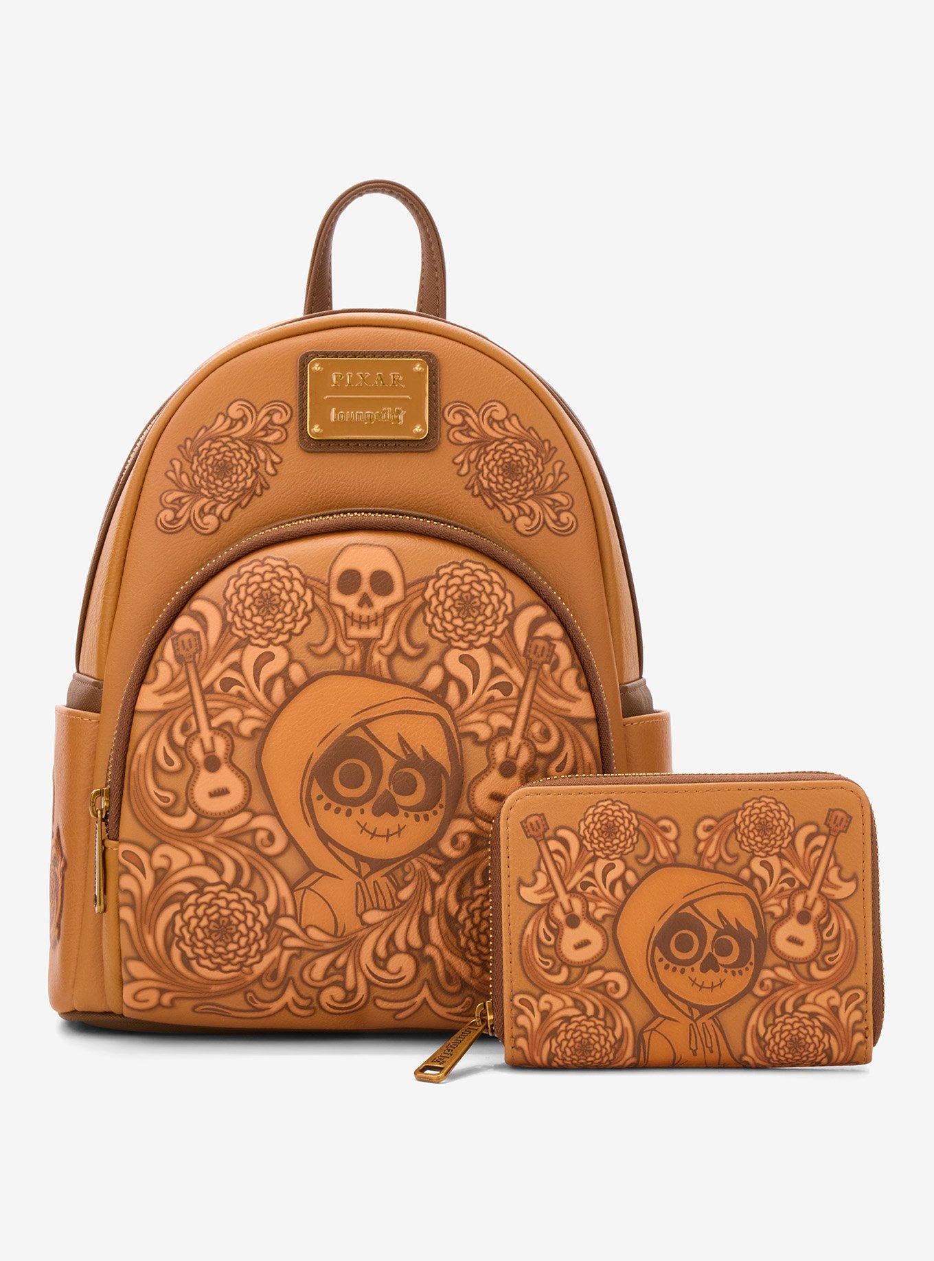 Loungefly Disney Pixar Coco Floral Miguel Tonal Wallet - BoxLunch Exclusive