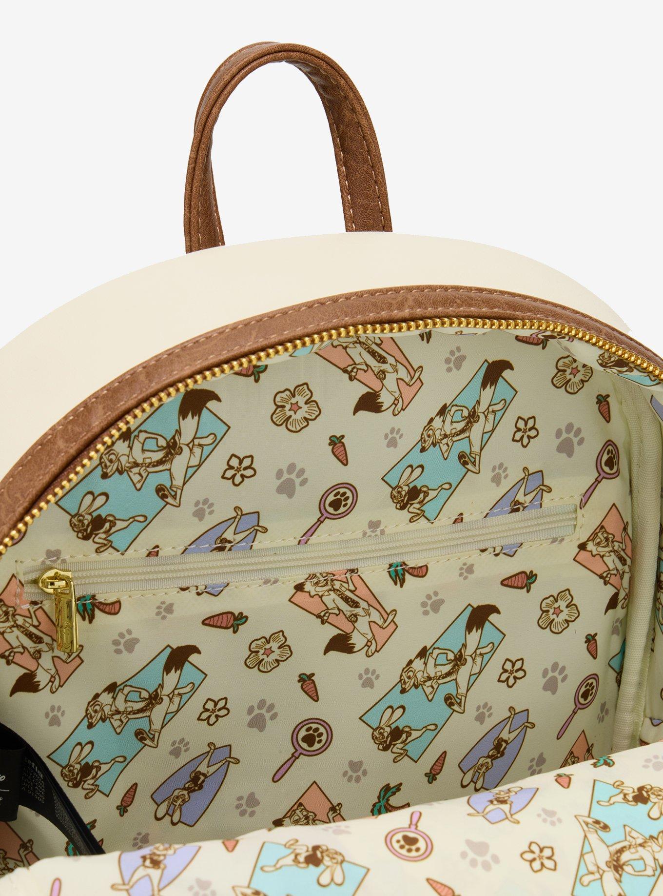 Loungefly Disney Zootopia 2 Chenille Group Portrait Mini Backpack - BoxLunch Exclusive