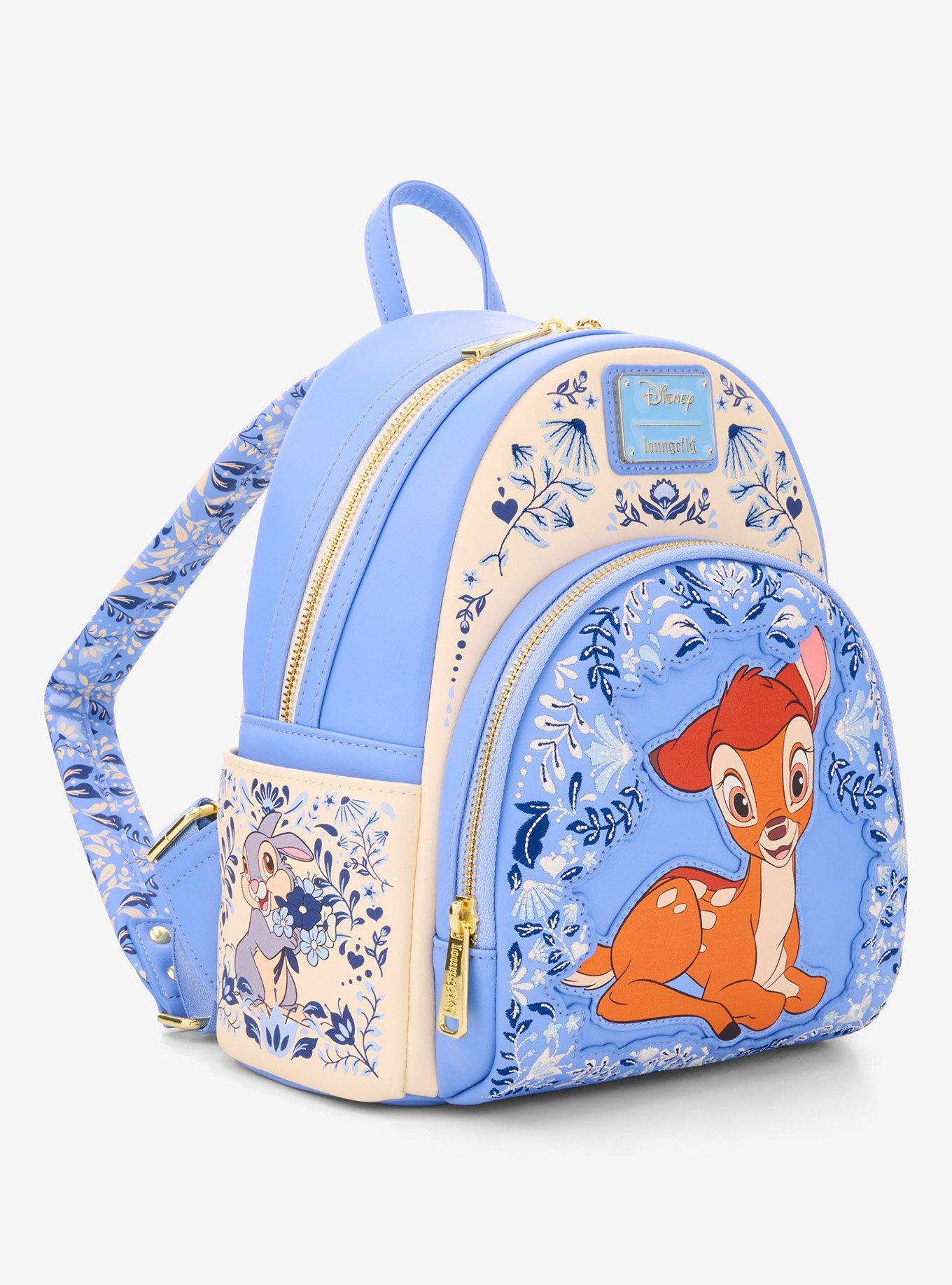 Loungefly Disney Bambi Floral Mini Backpack - BoxLunch Exclusive, , hi-res