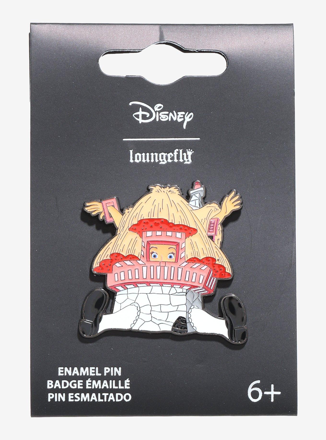 Loungefly Disney Alice In Wonderland House Enamel Pin Hot Topic Exclusive, , hi-res