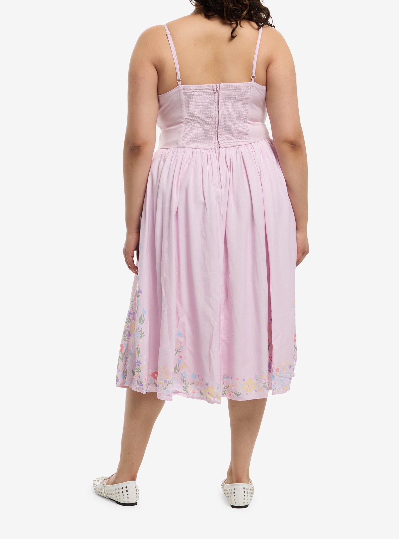 Her Universe Disney Minnie Mouse & Daisy Duck Floral Cami Dress Plus Size Her Universe Exclusive, , hi-res