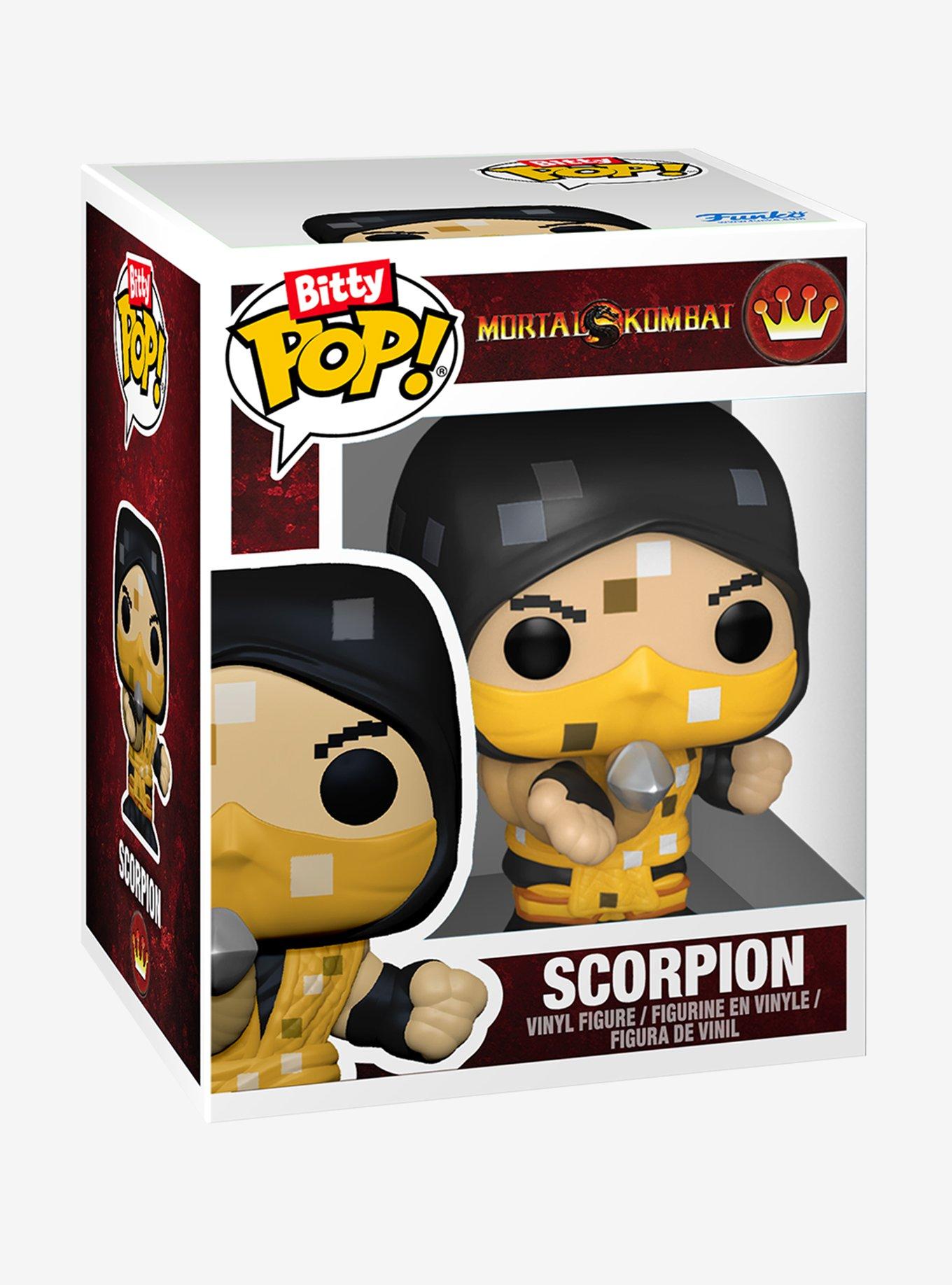 Funko Mortal Kombat Bitty Pop! Arcade Scorpion Vinyl Figure, , alternate