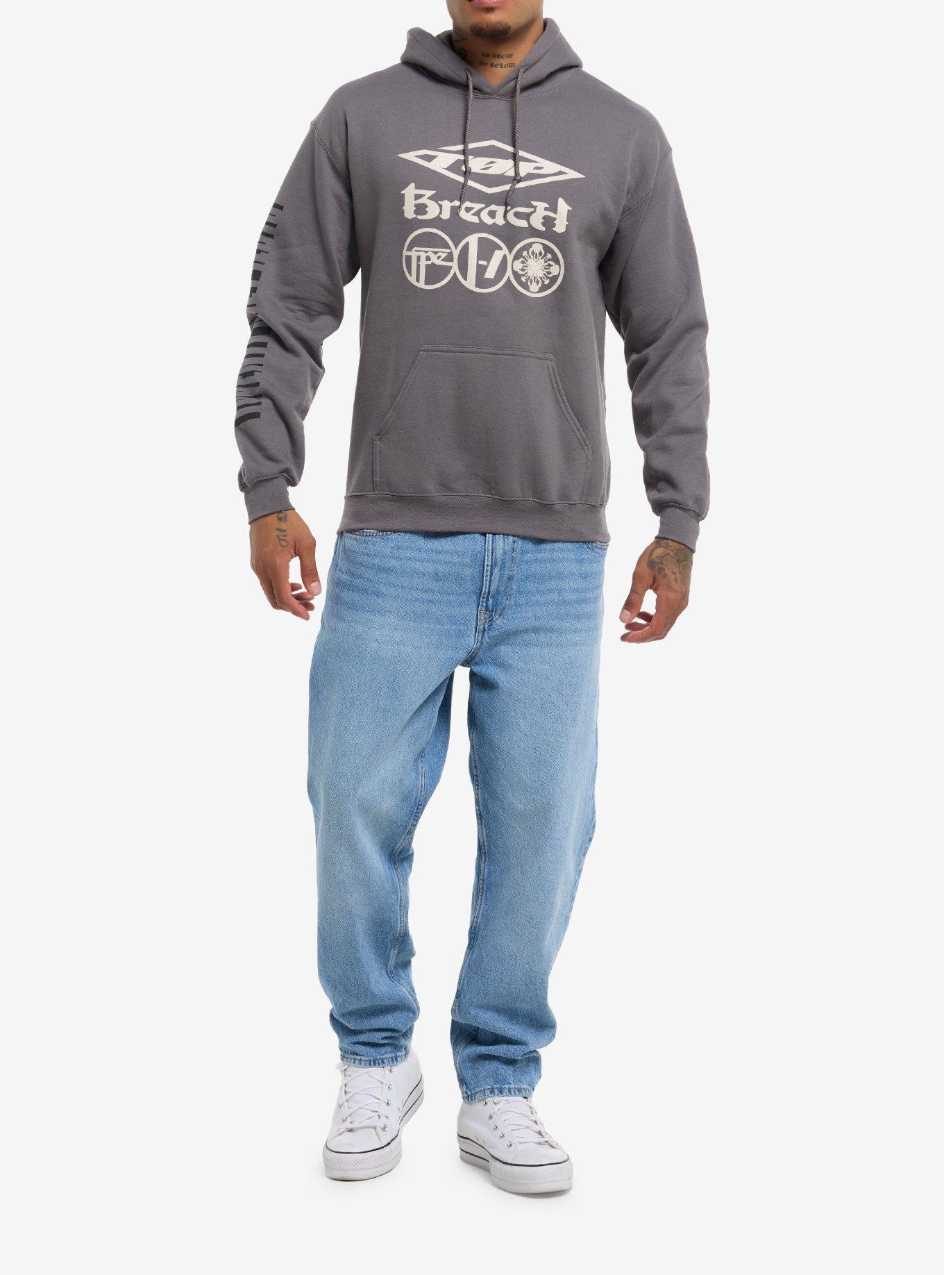 Twenty One Pilots Breach Hoodie, CHARCOAL, alternate