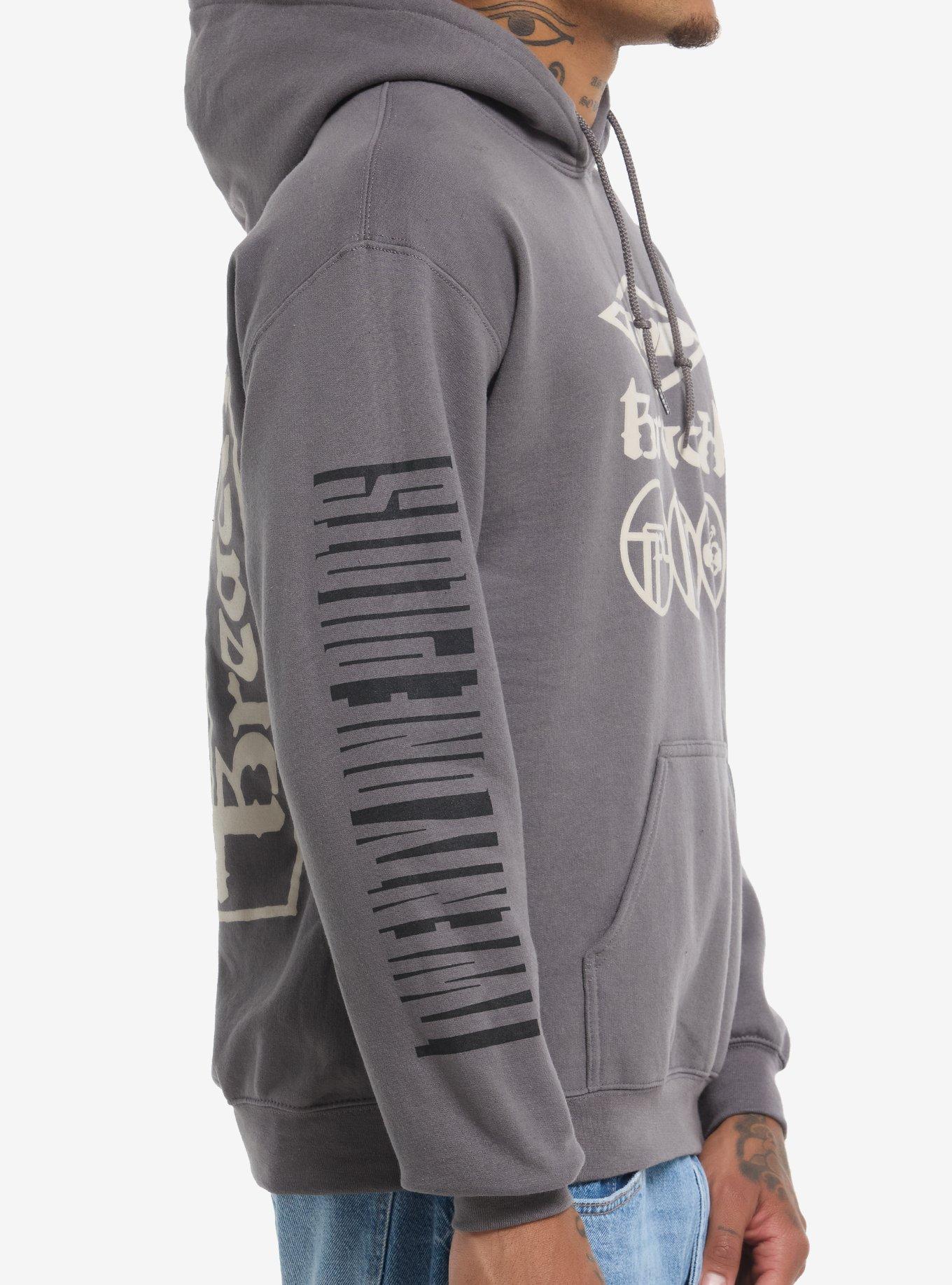 Twenty One Pilots Breach Hoodie, CHARCOAL, alternate