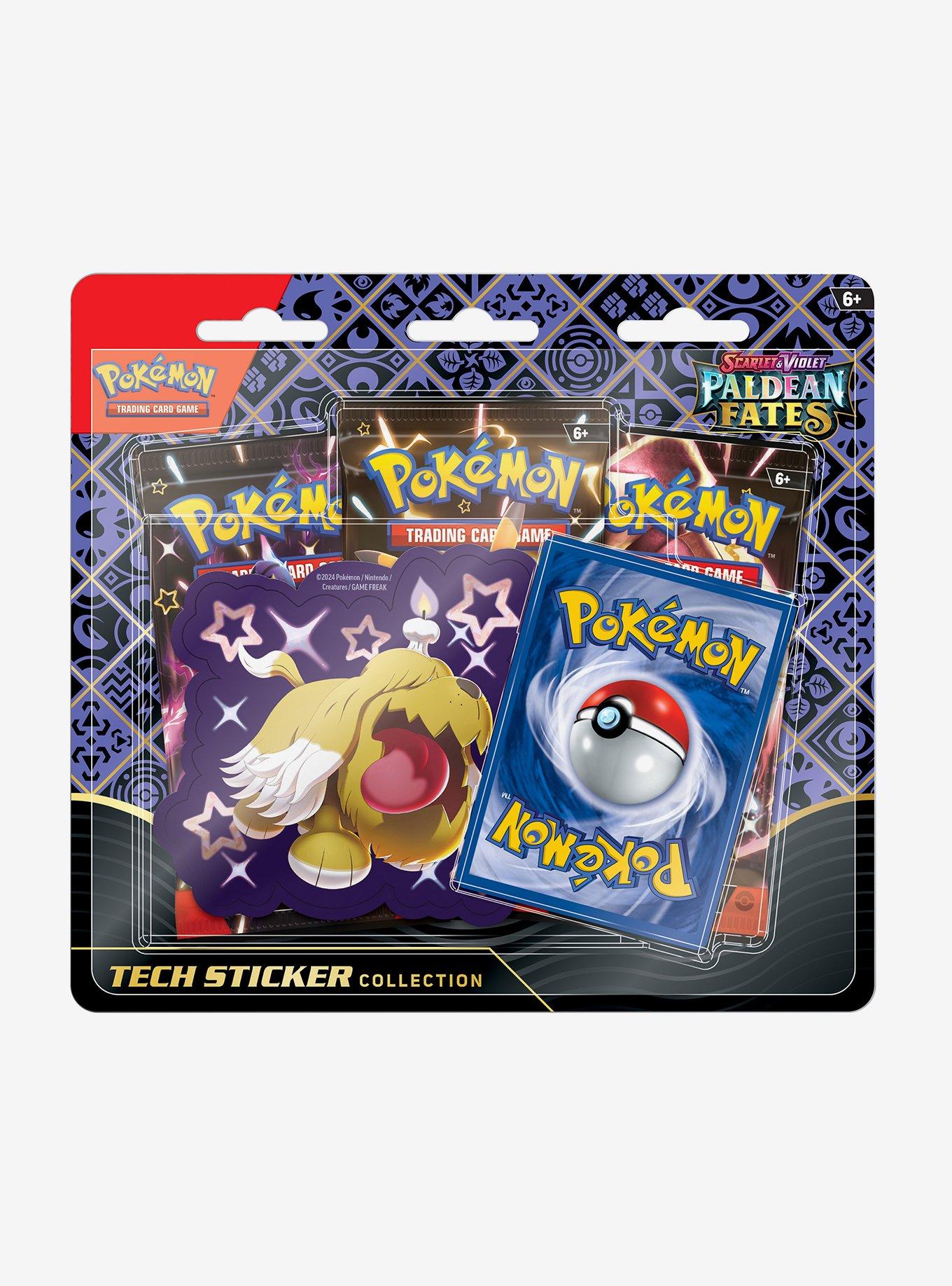 Pokémon TCG: Scarlet & Violet Paldean Fates Tech Sticker Blister Pack, , hi-res