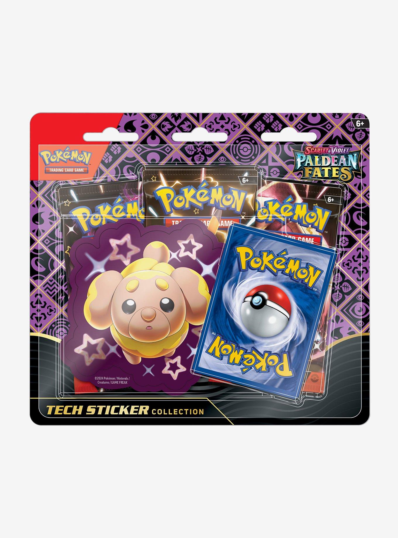 Pokémon TCG: Scarlet & Violet Paldean Fates Tech Sticker Blister Pack, , alternate