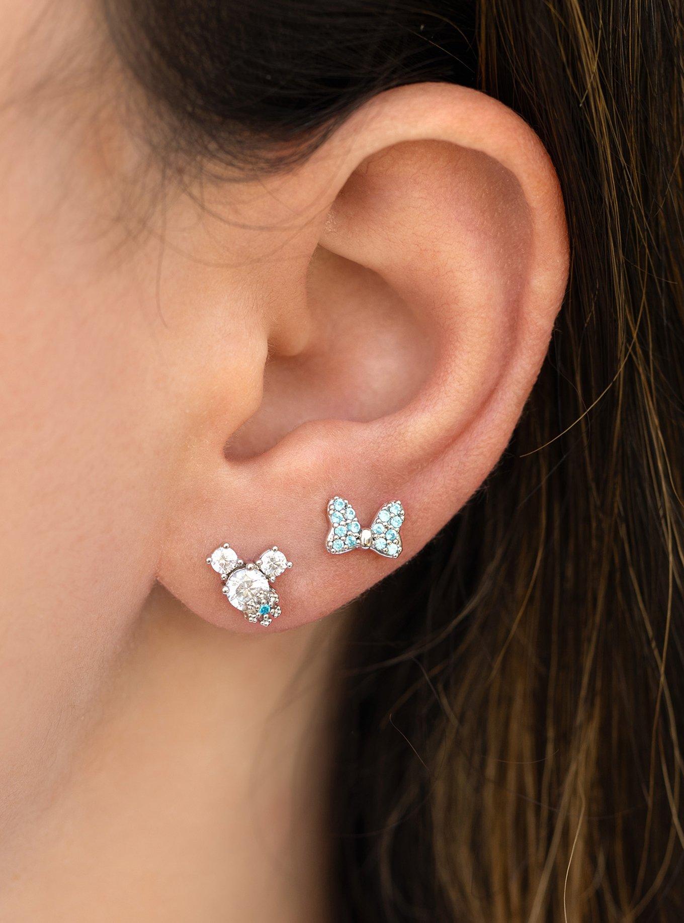 Disney X Girls Crew Snow Day Mismatch Stud Earring Set, , alternate - view 3