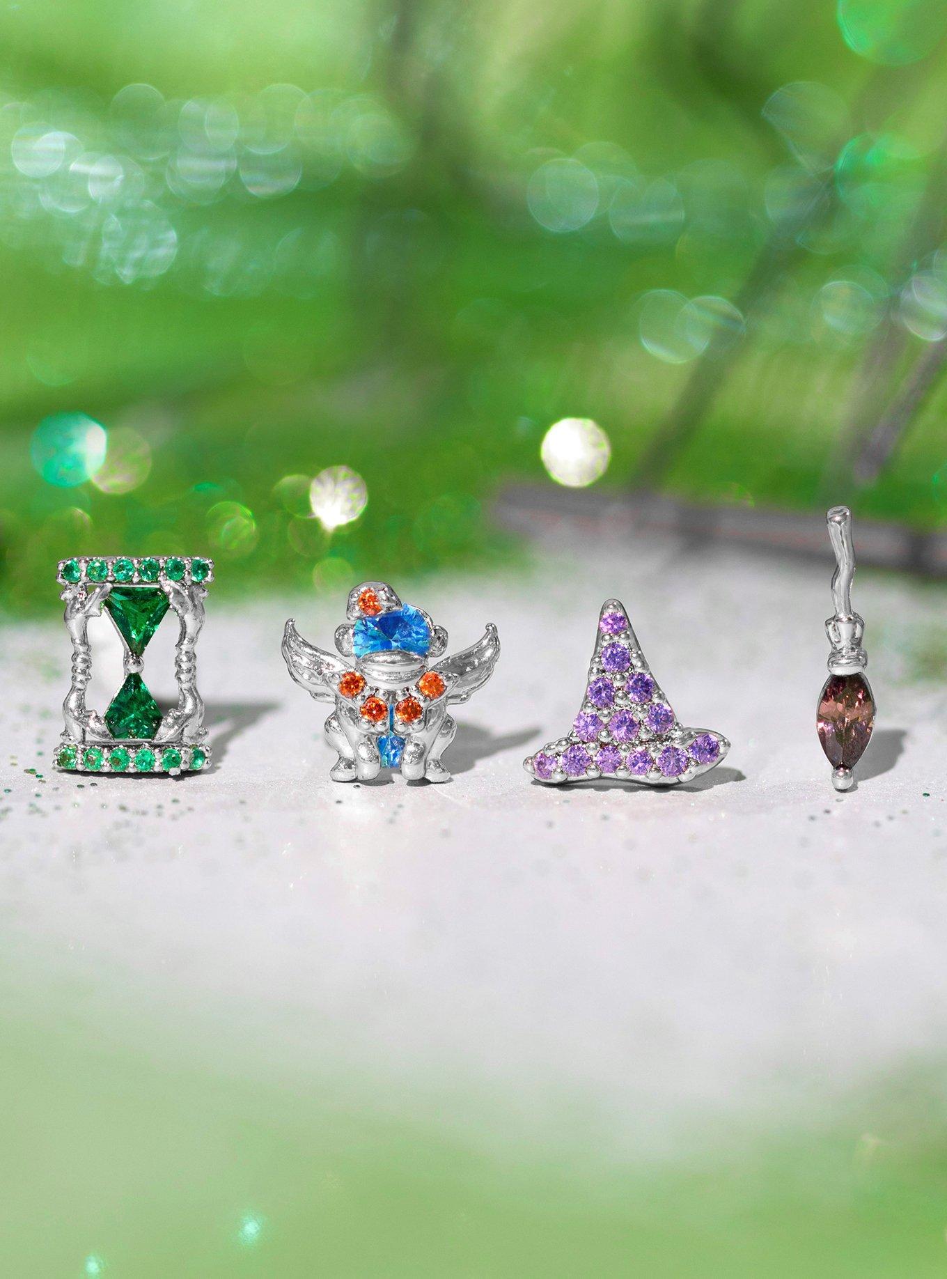 The Wizard Of Oz X Girls Crew Wicked Witch Of The West Mismatch Stud Set, , hi-res