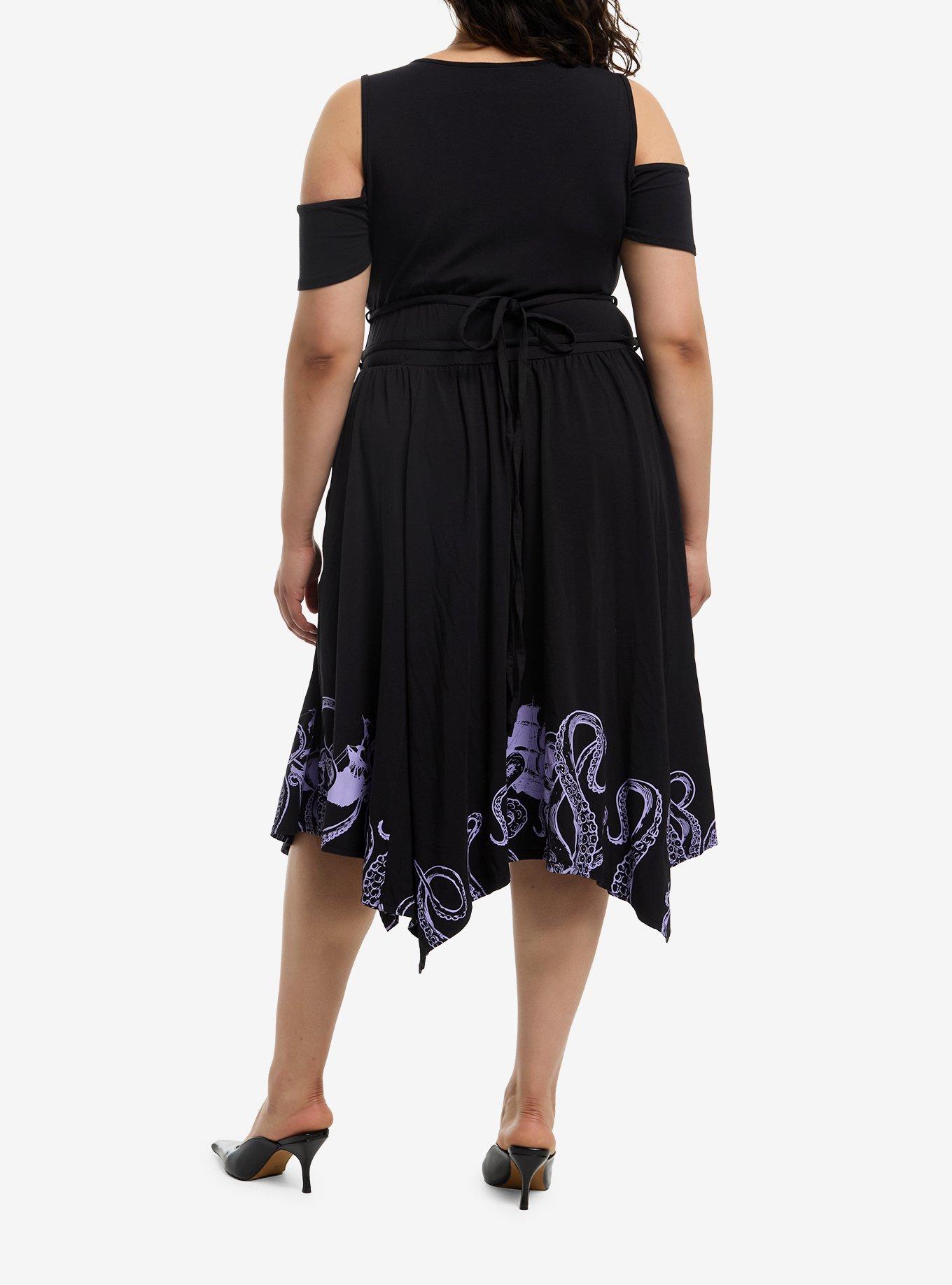 Her Universe Disney Pirates Of The Caribbean Ship Cold-Shoulder Dress Plus Size Her Universe Exclusive, , hi-res