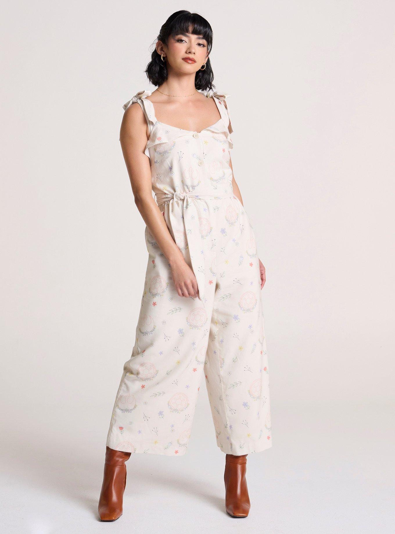 Her Universe Star Wars Floral Icons Jumpsuit Her Universe Exclusive, , hi-res