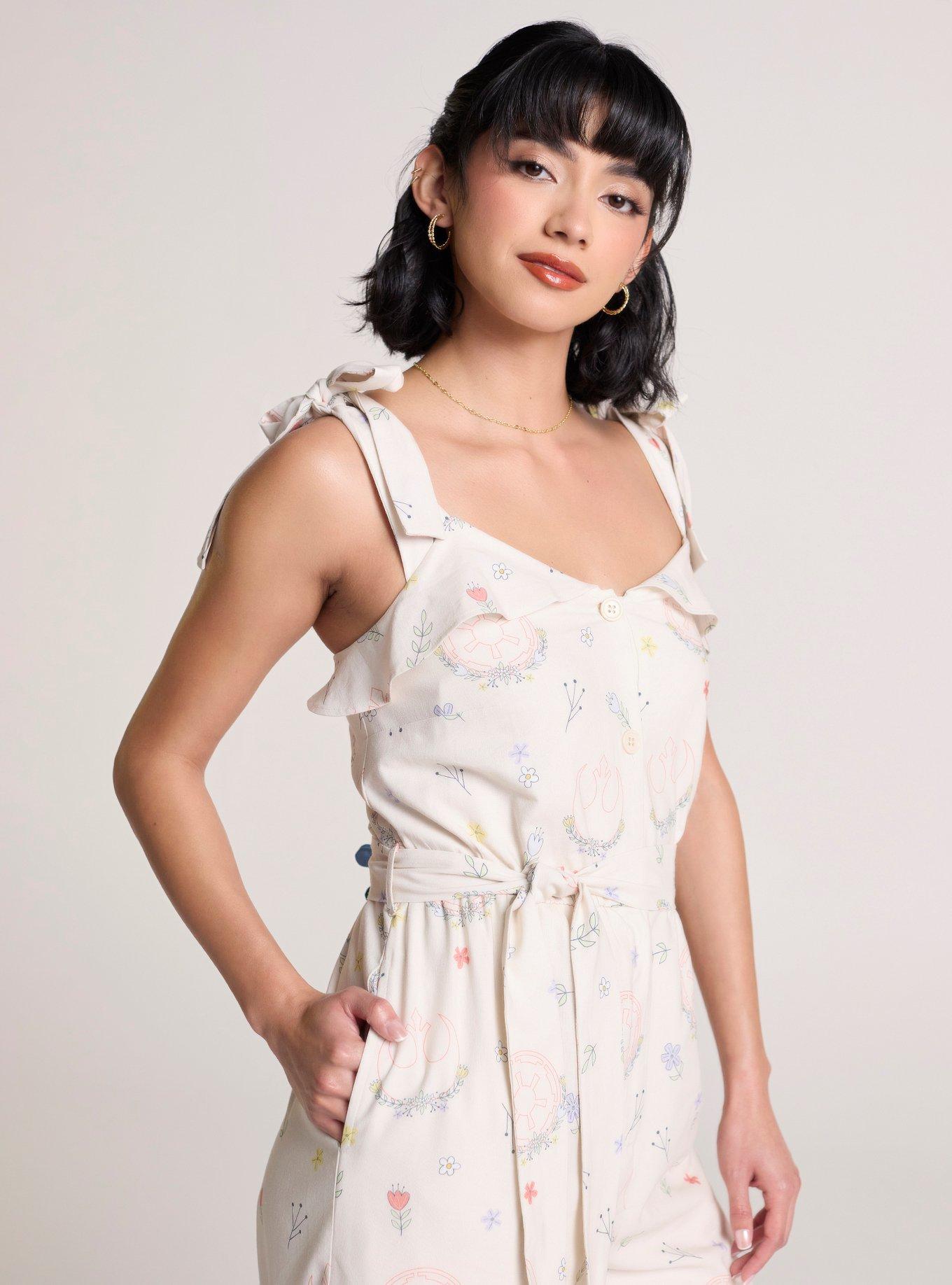 Her Universe Star Wars Floral Icons Jumpsuit Her Universe Exclusive, MULTI, alternate