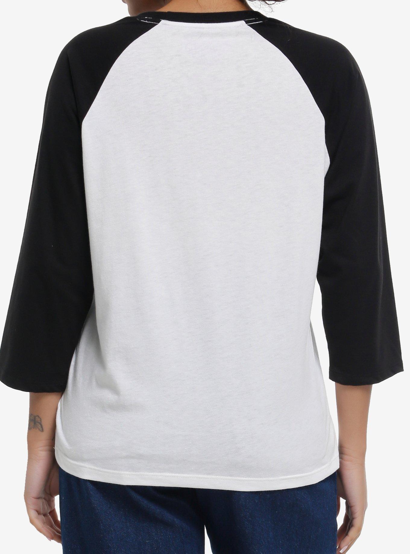 Stranger Things Group Girls Raglan T-Shirt, RED, alternate