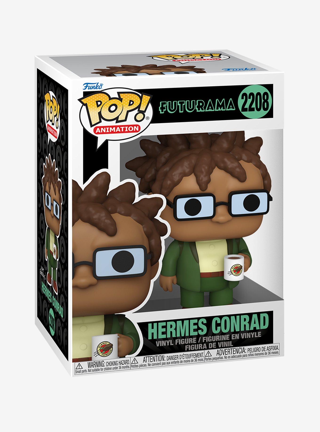 Funko Futurama Pop! Animation Hermes Conrad Vinyl Figure, , hi-res