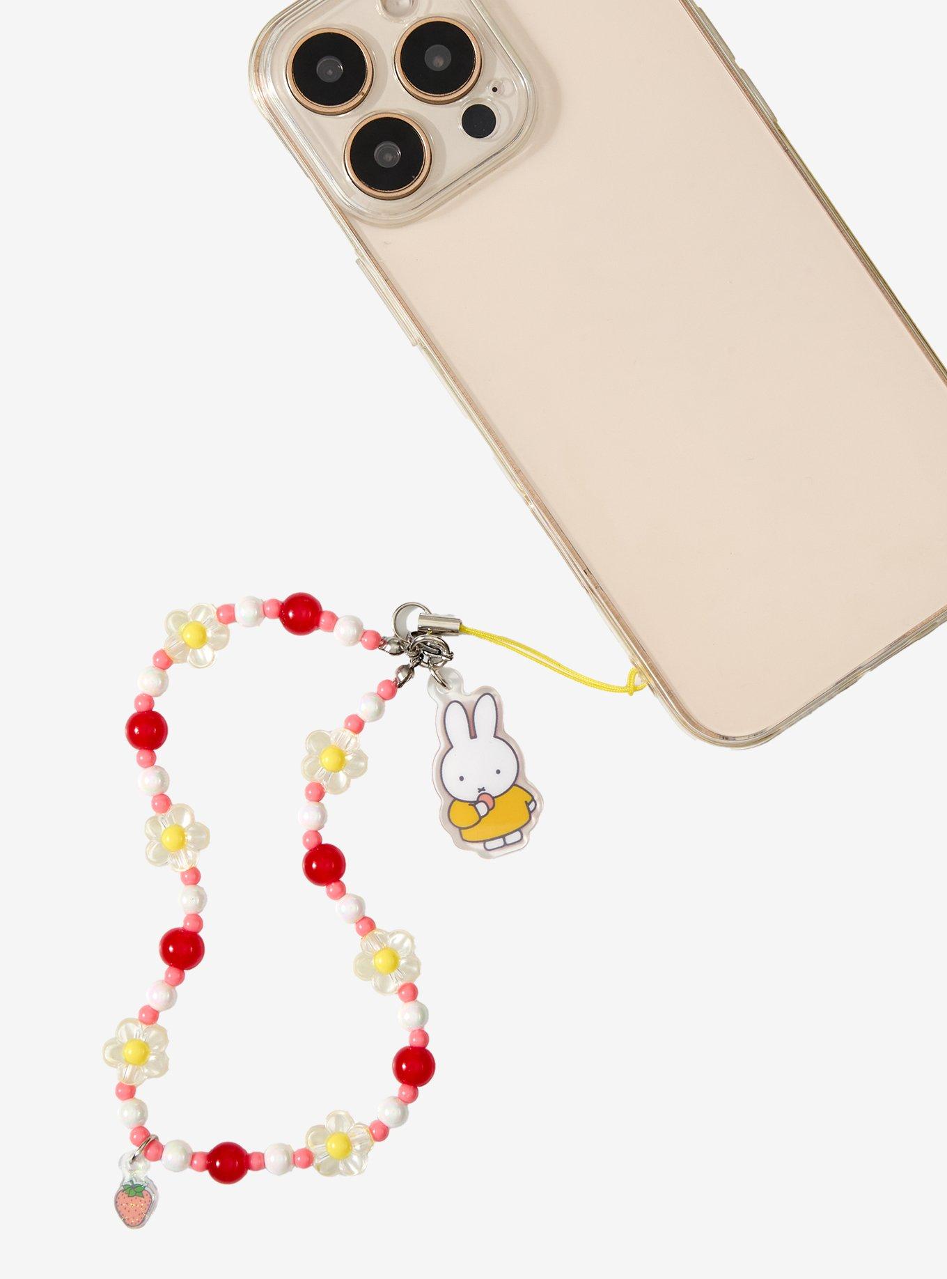 Miffy Charm Blind Bag Bead Phone Strap Hot Topic Exclusive, , hi-res