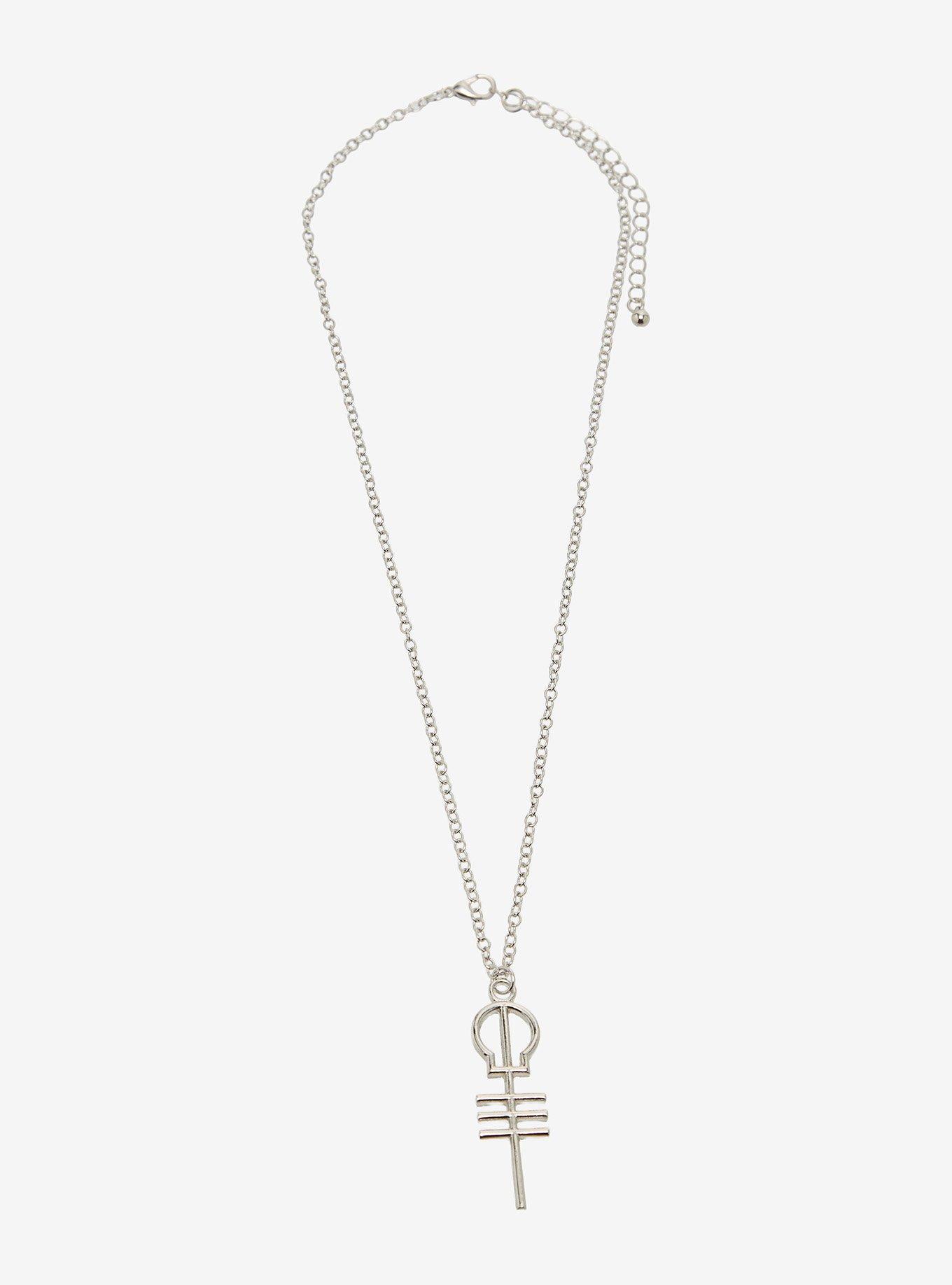 Twenty One Pilots Logo Necklace, , hi-res