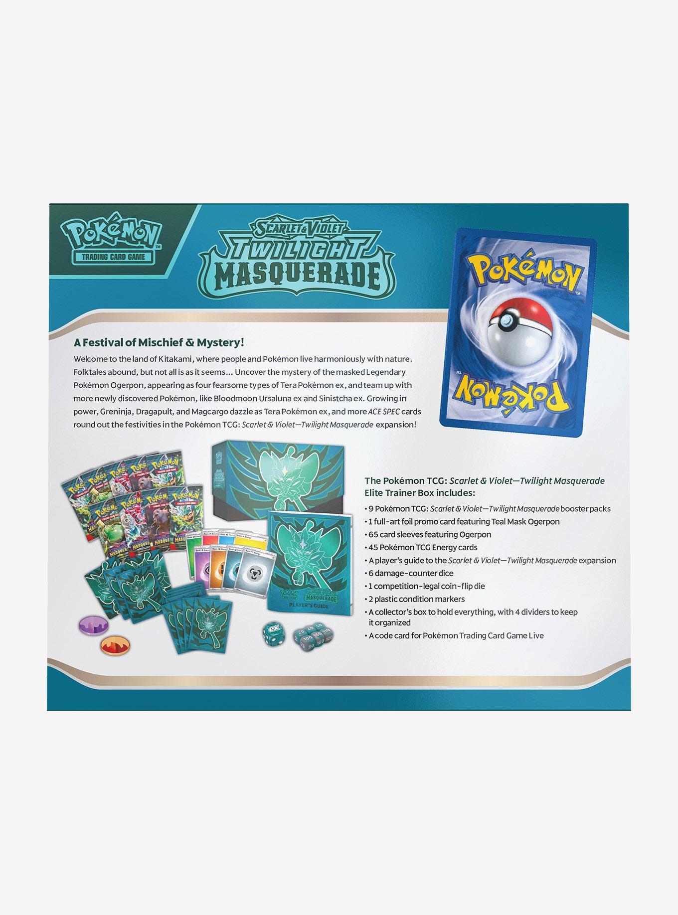 Pokémon TCG: Scarlet & Violet Twilight Masquerade Elite Trainer Box, , alternate