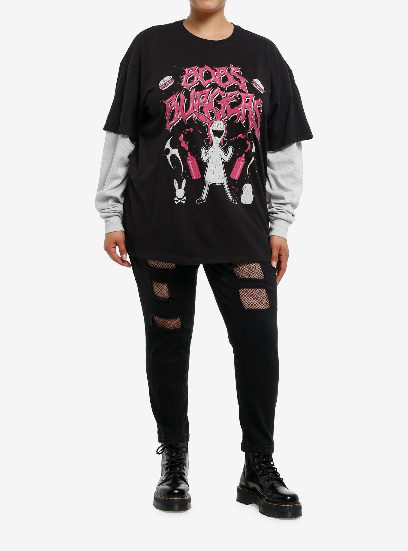 Bob's Burgers Louise Twofer Long-Sleeve T-Shirt Plus Size, , hi-res