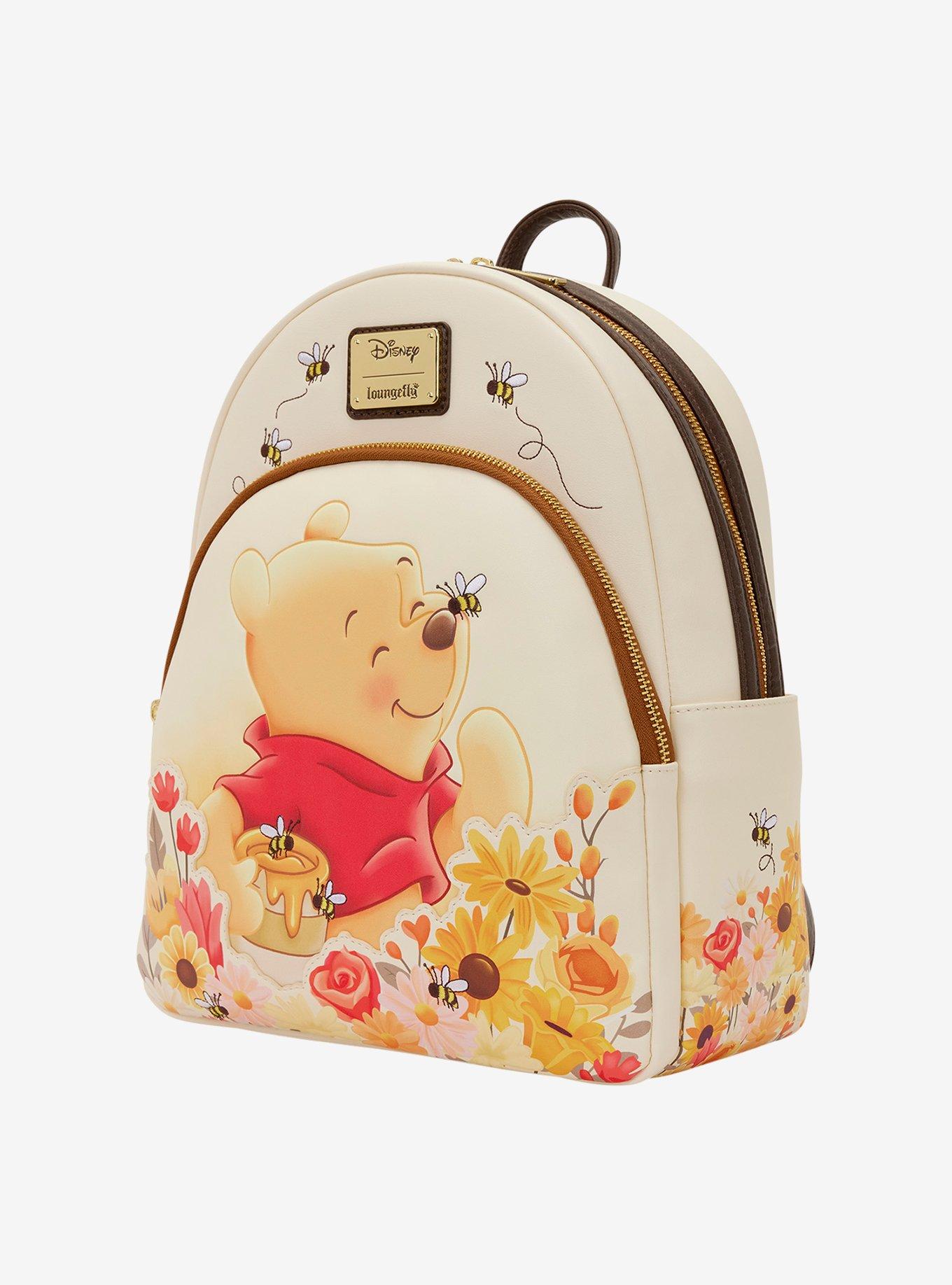 Loungefly Disney Winnie The Pooh Honey & Flowers Mini Backpack, , hi-res