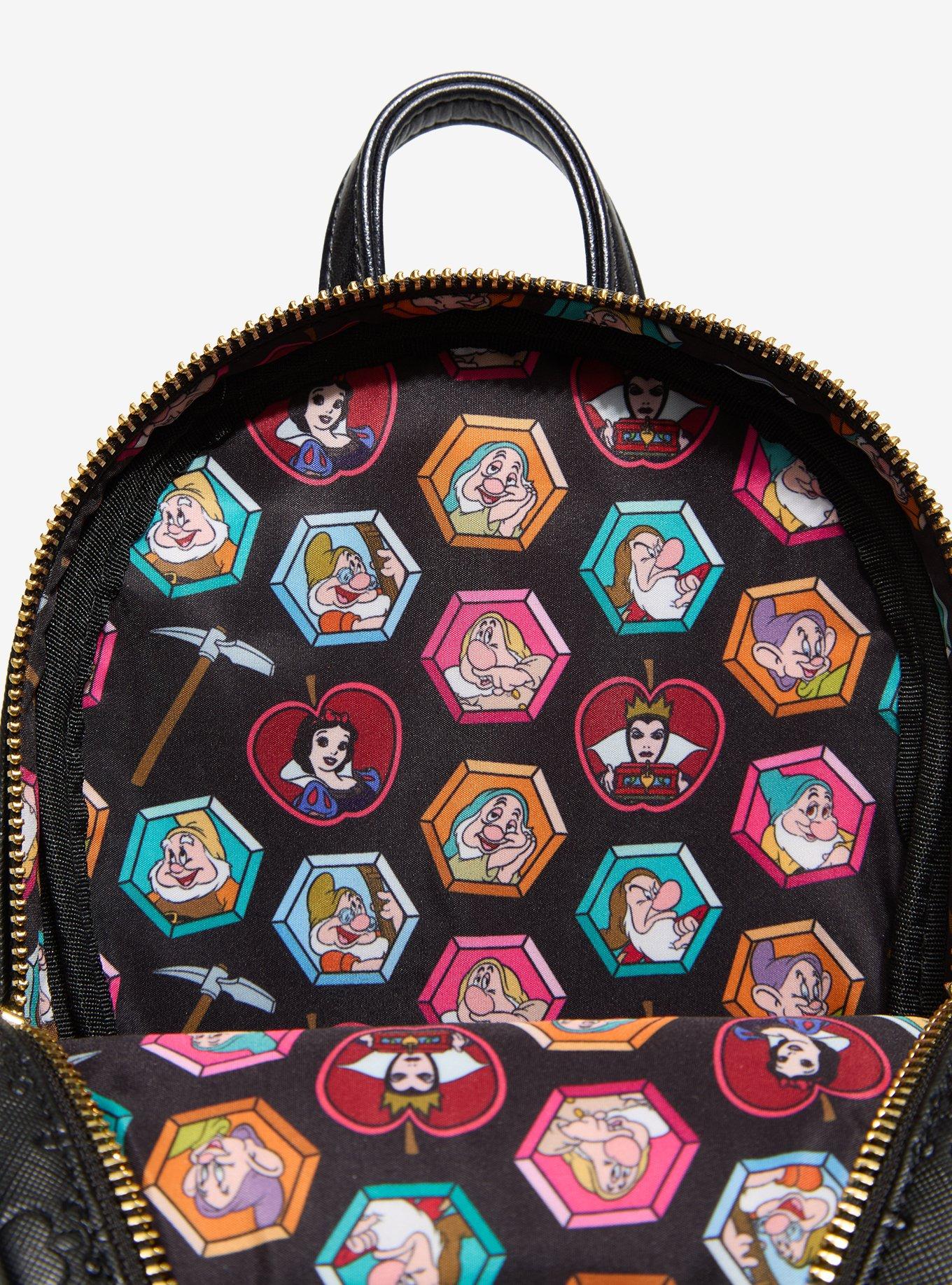 Loungefly Disney Snow White And The Seven Dwarfs Evil Queen Convertible Sling Bag, , alternate