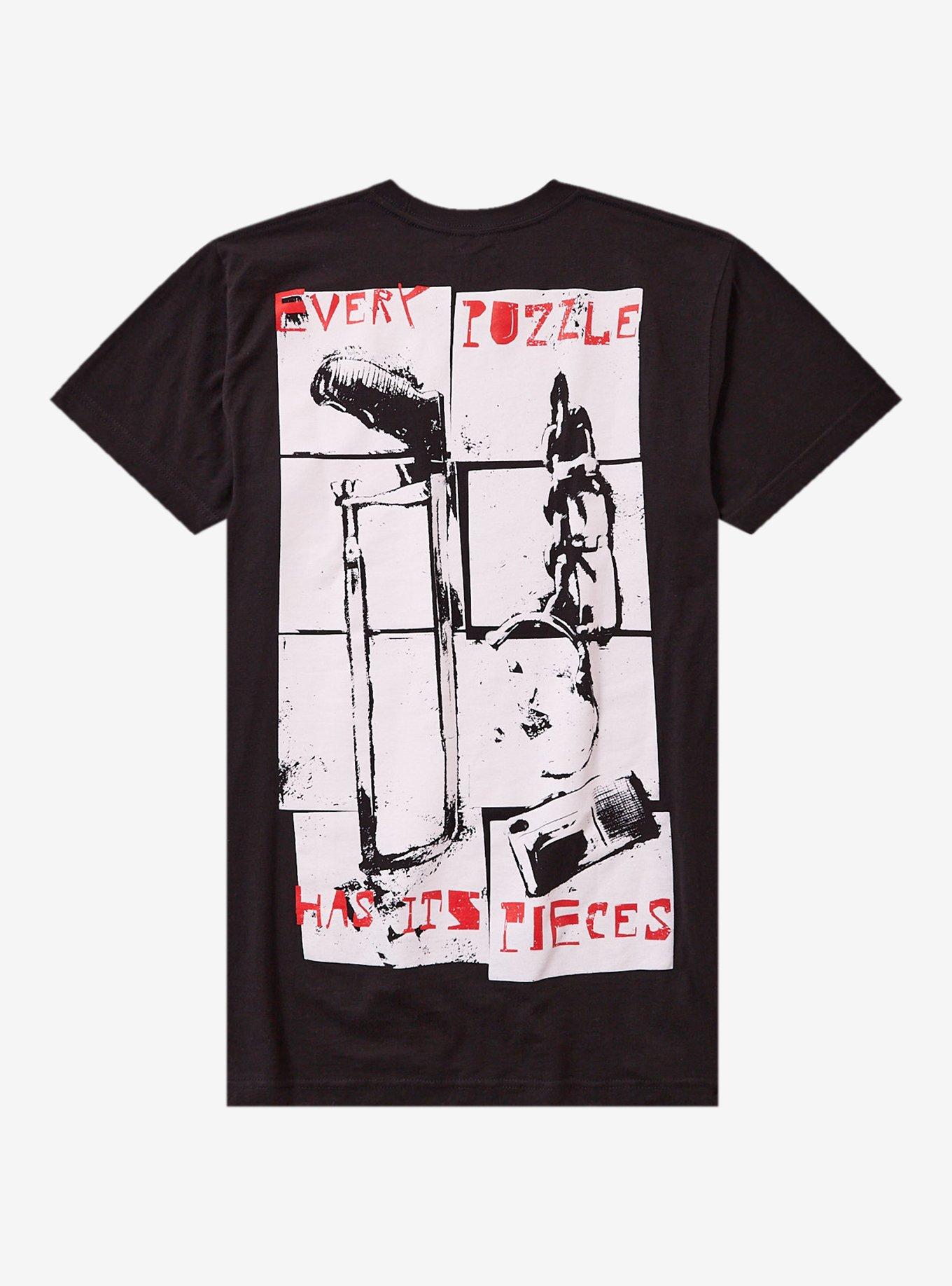 Saw Puzzle Pieces T-Shirt, , hi-res