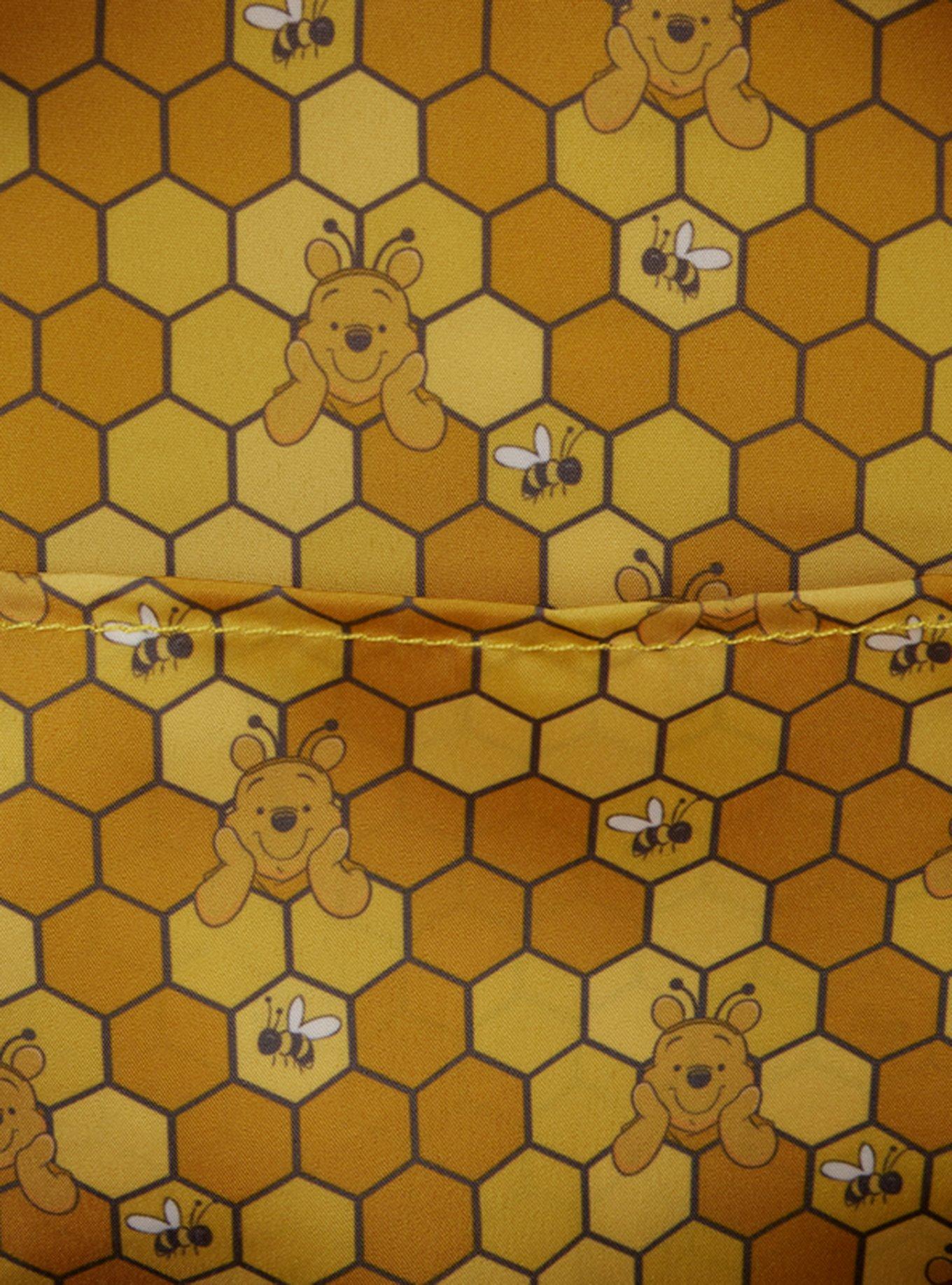 Loungefly Disney Winnie the Pooh Bees Allover Print Micro Mini Backpack, , alternate