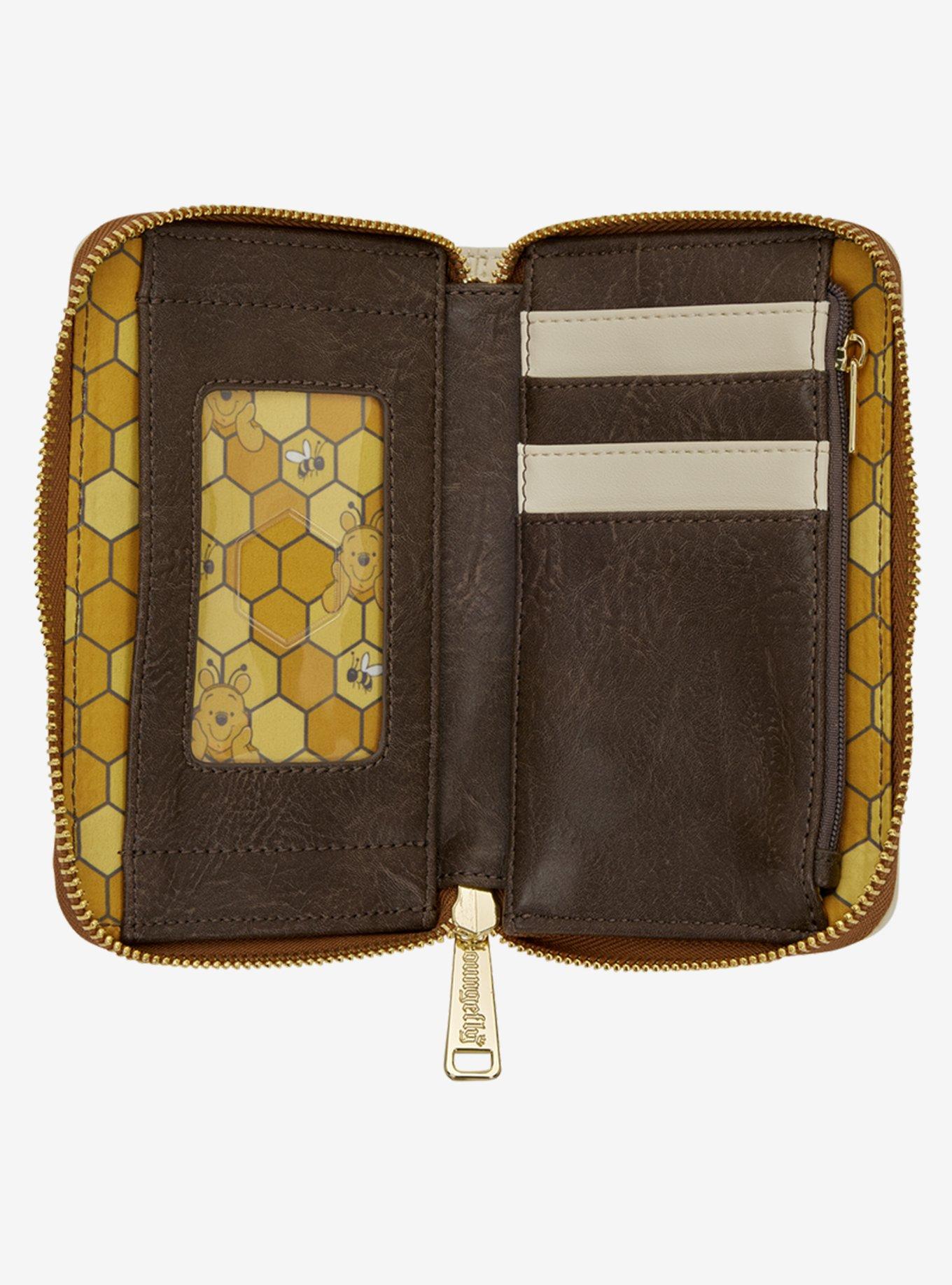 Loungefly Disney Winnie the Pooh Floral Pooh Bear Wallet, , alternate