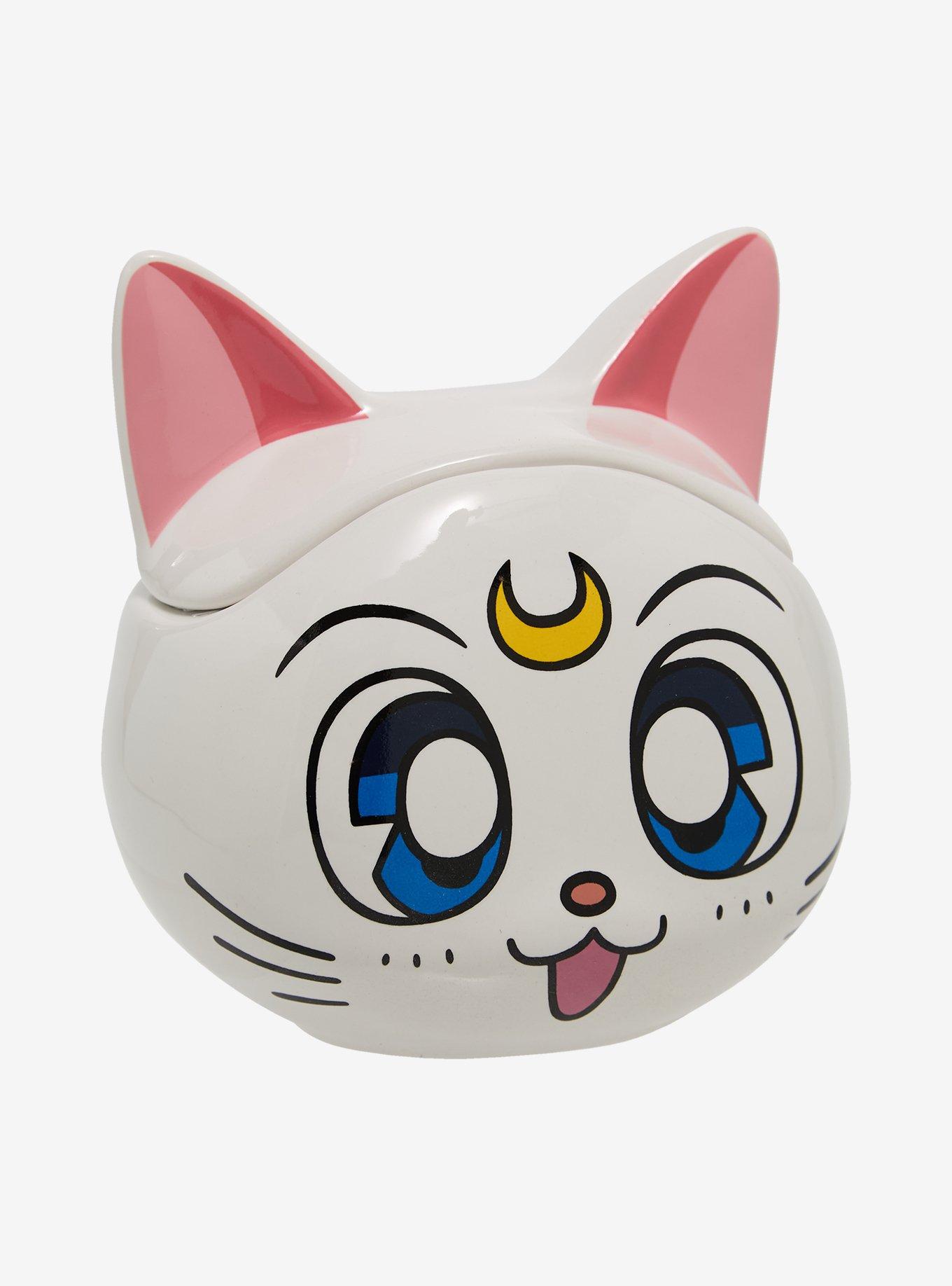 Sailor Moon Artemis Figural Lidded Mug, , hi-res