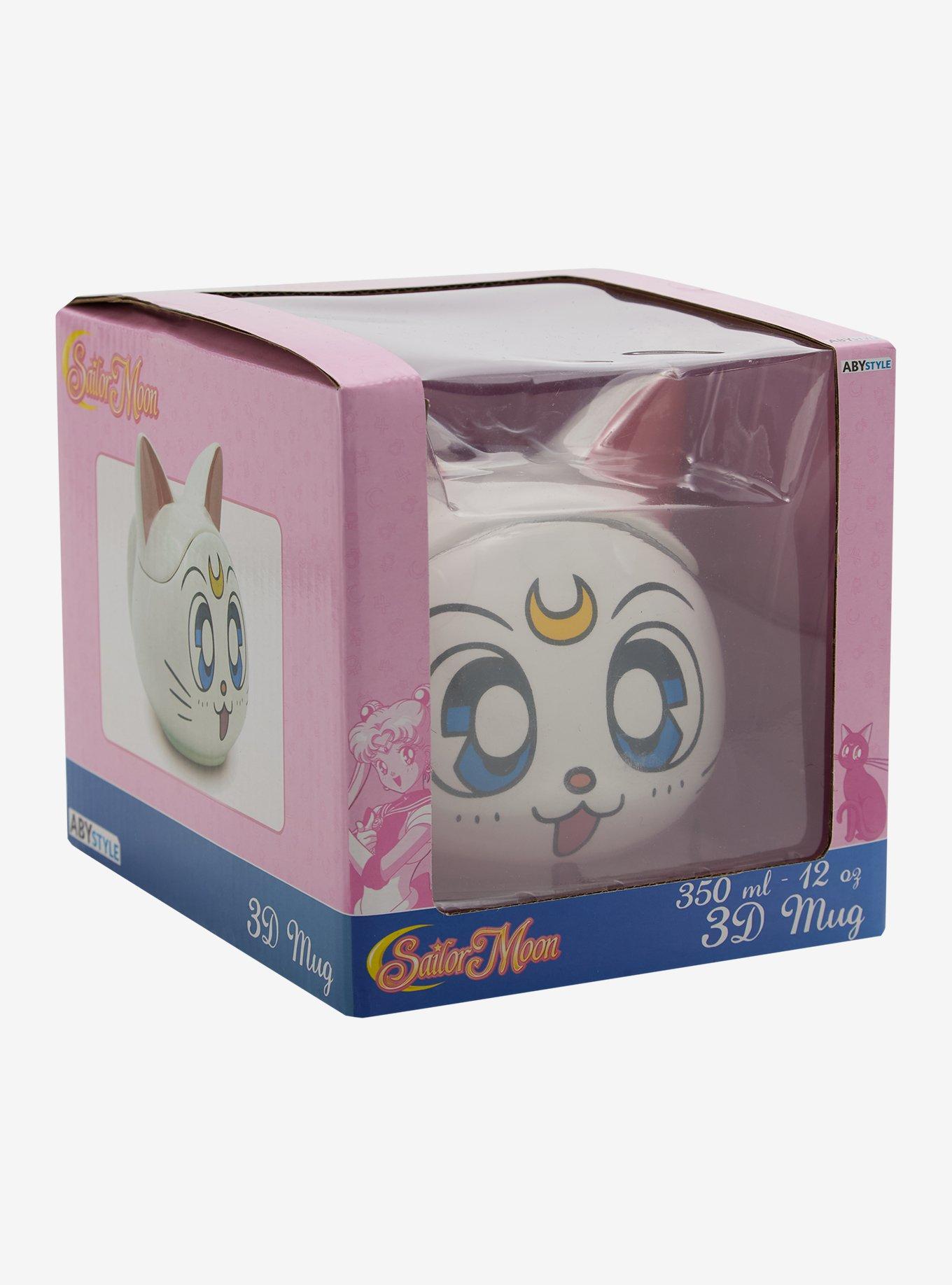 Sailor Moon Artemis Figural Lidded Mug, , alternate