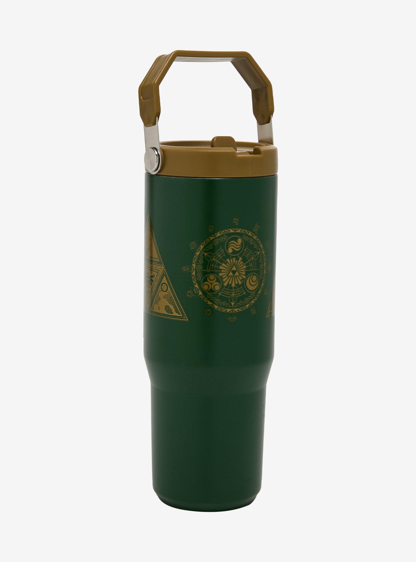 Nintendo The Legend of Zelda Icons Stainless Steel Water Bottle, , hi-res