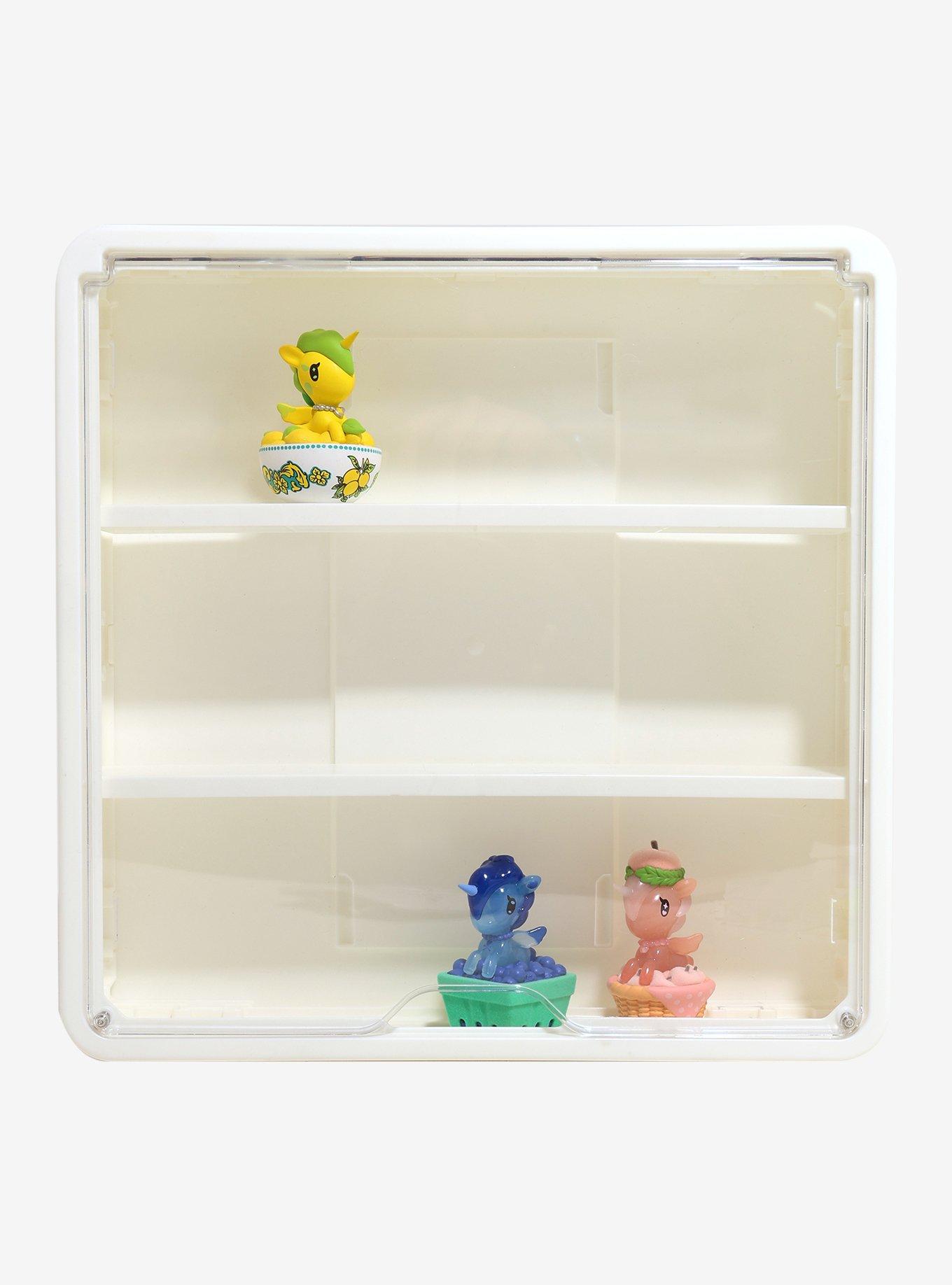 Square Tiered Collectibles Wall Shelf, , alternate