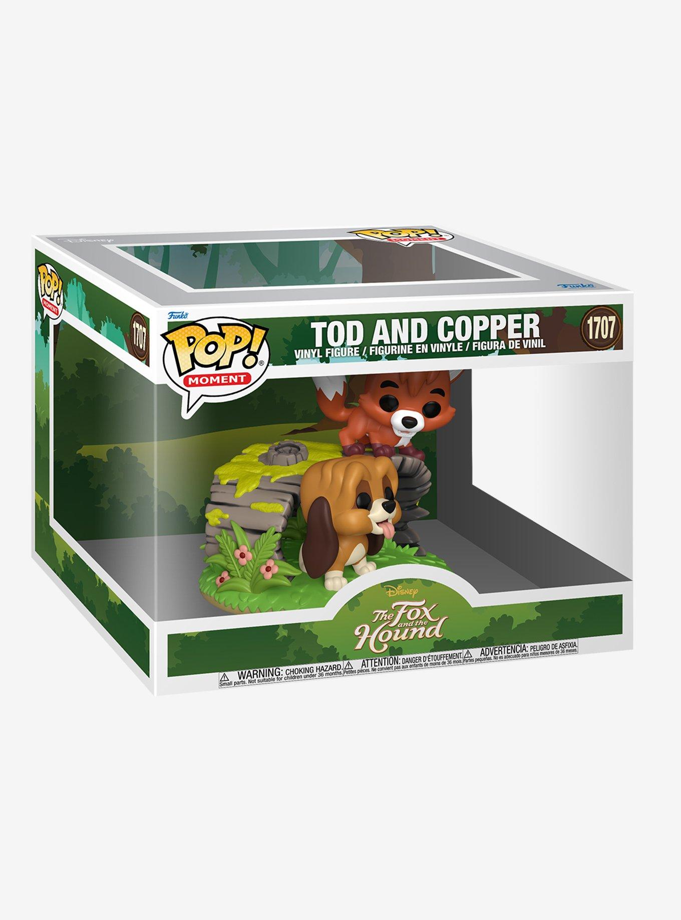 Funko Disney The Fox And The Hound Pop! Moment Tod And Copper Vinyl Figure, , hi-res