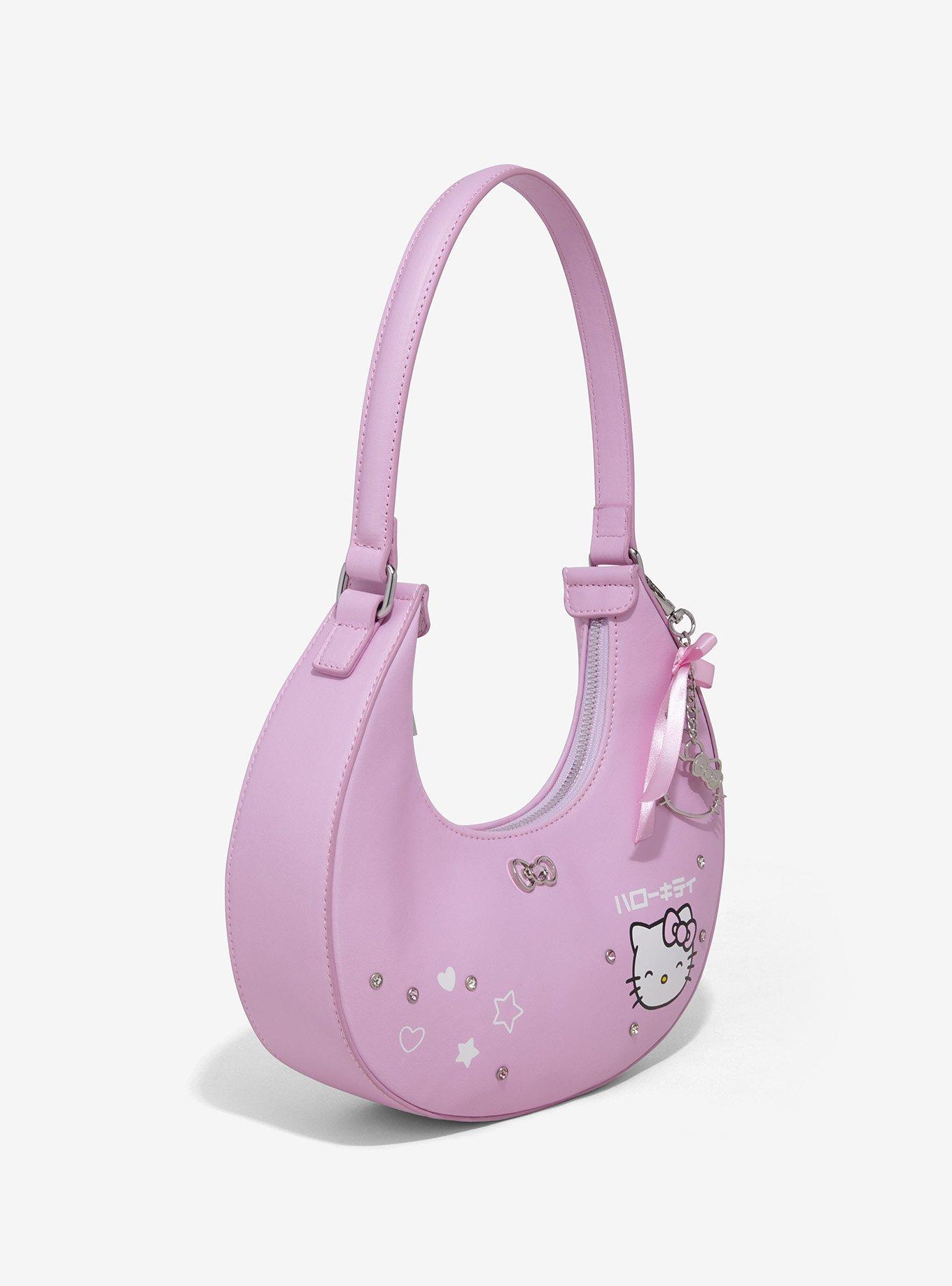 Her Universe Hello Kitty Pink Charm Shoulder Bag, , hi-res