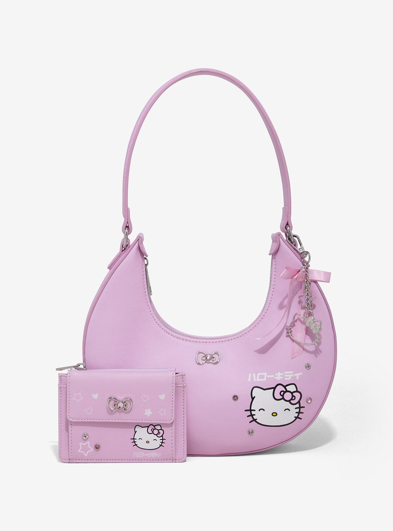 Her Universe Hello Kitty Pink Charm Shoulder Bag, , alternate