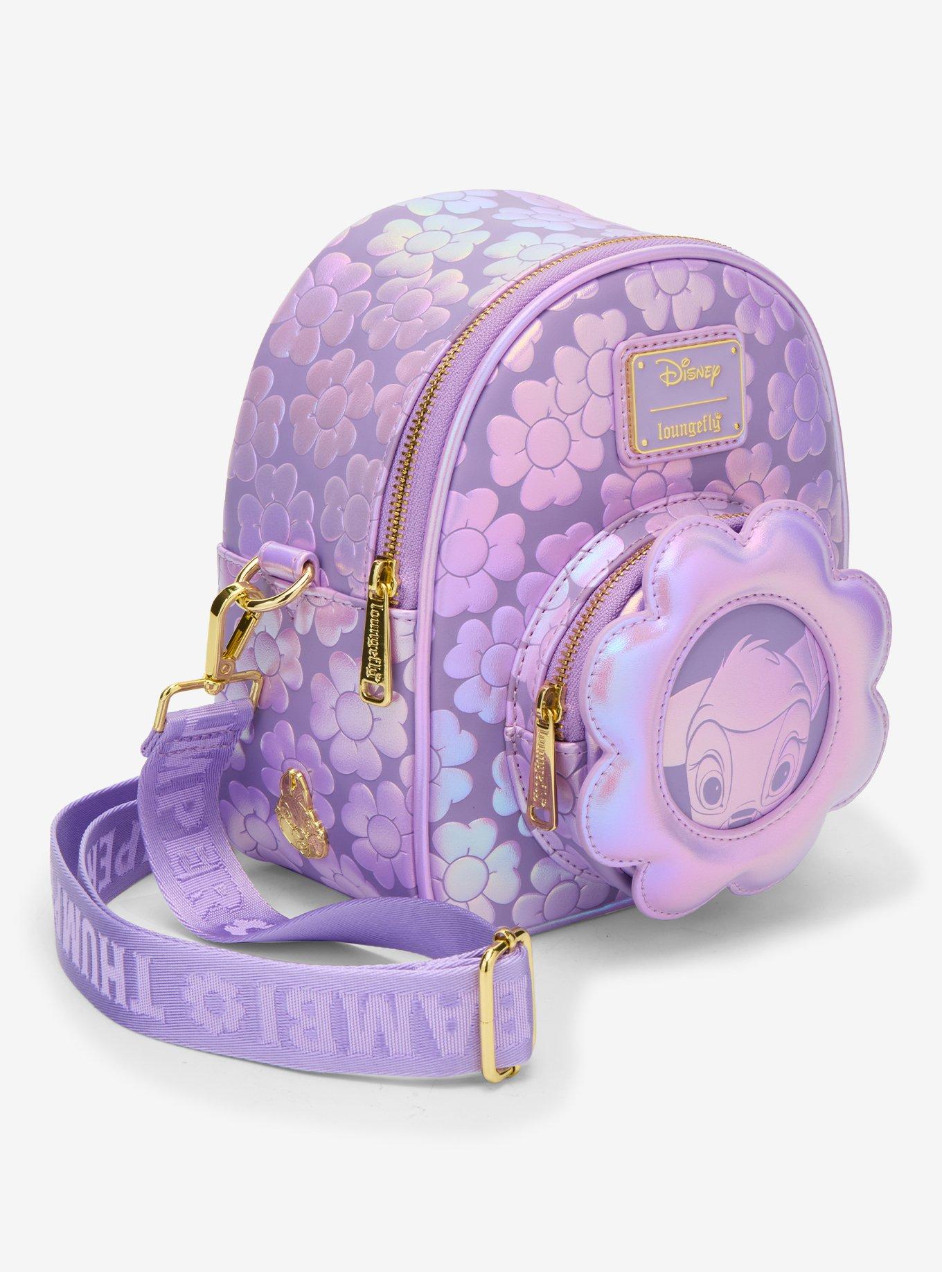 Loungefly Disney Bambi Lavender Iridescent Micro Mini Backpack, , hi-res