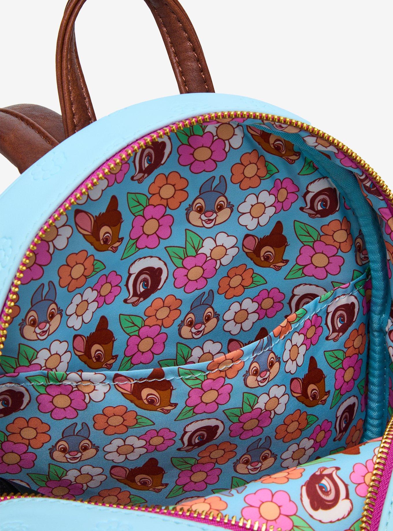 Loungefly Disney Bambi Flower Frame Mini Backpack, , alternate