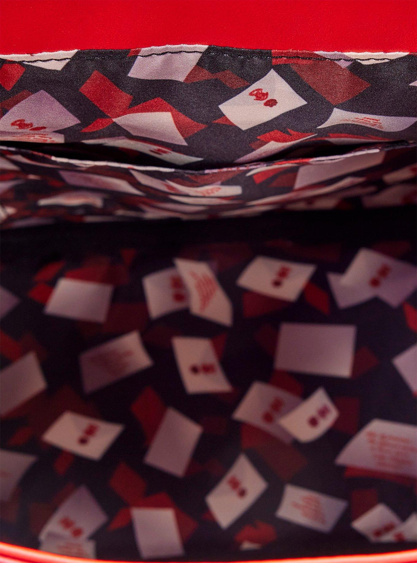 Loungefly Harry Potter Gryffindor Crest Flap Mini Backpack, , alternate