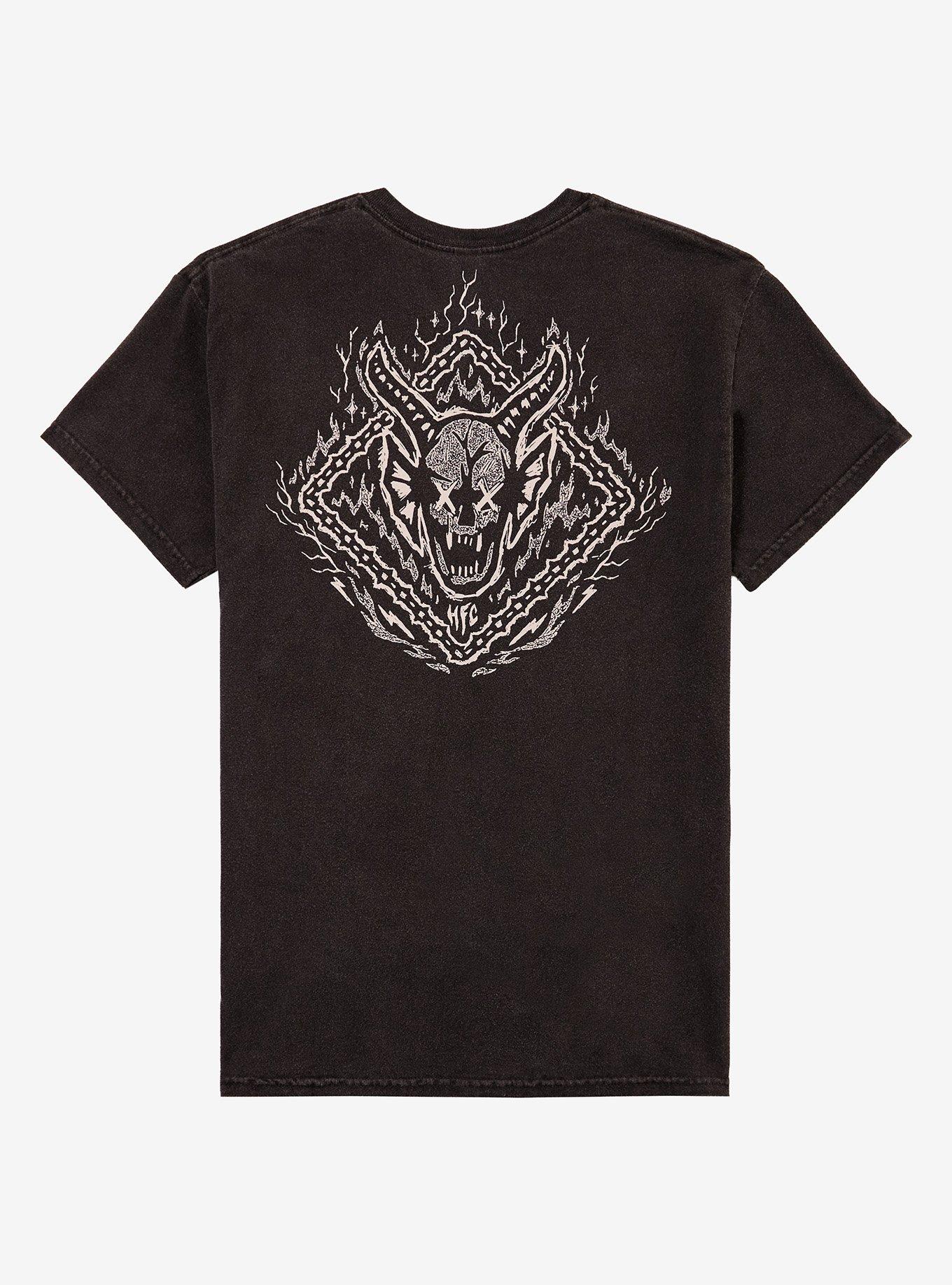 Stranger Things Hellfire Club Double-Sided Dark Wash T-Shirt, , hi-res
