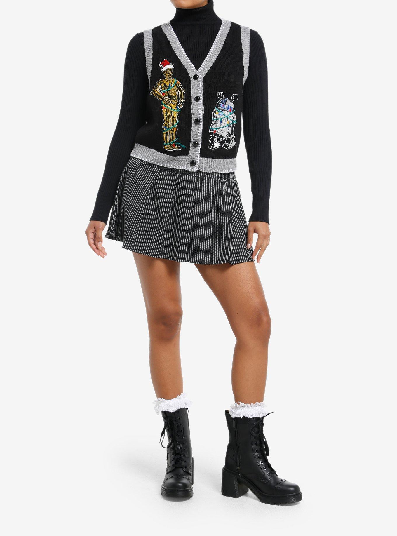 Star Wars Droids Holiday Girls Sweater Vest, , hi-res