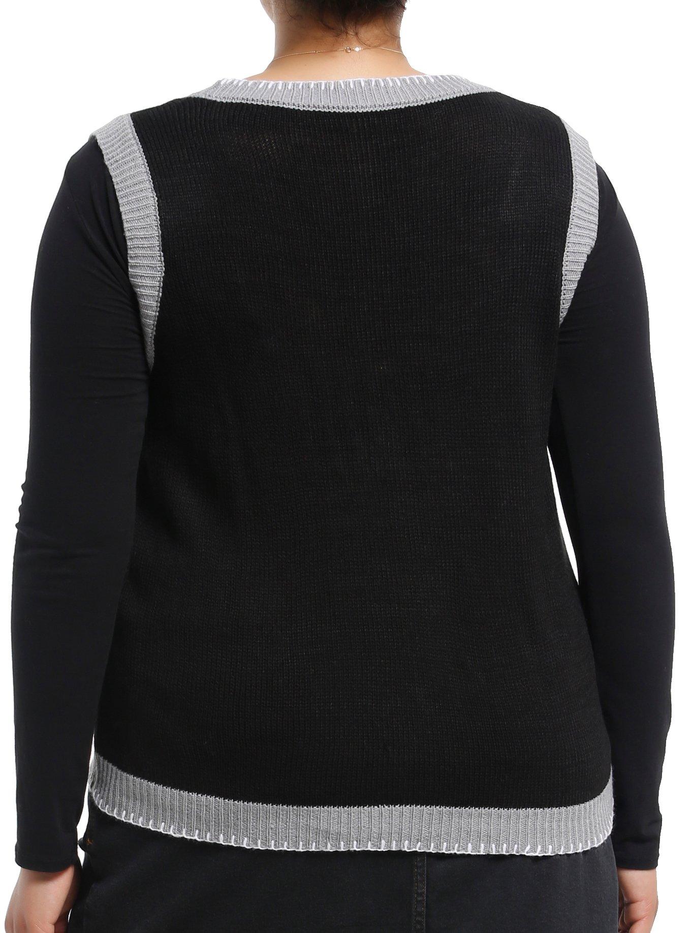 Star Wars Droids Holiday Girls Sweater Vest Plus Size, MULTI, alternate