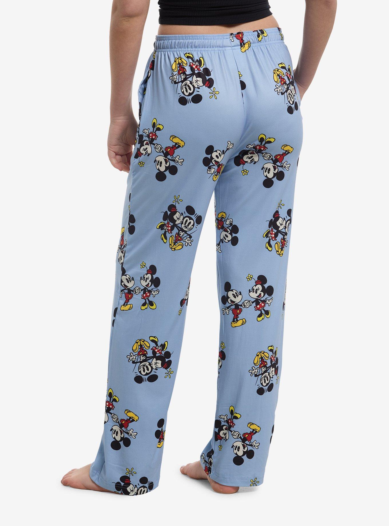 Disney Mickey Mouse & Minnie Mouse Pajama Pants, , hi-res
