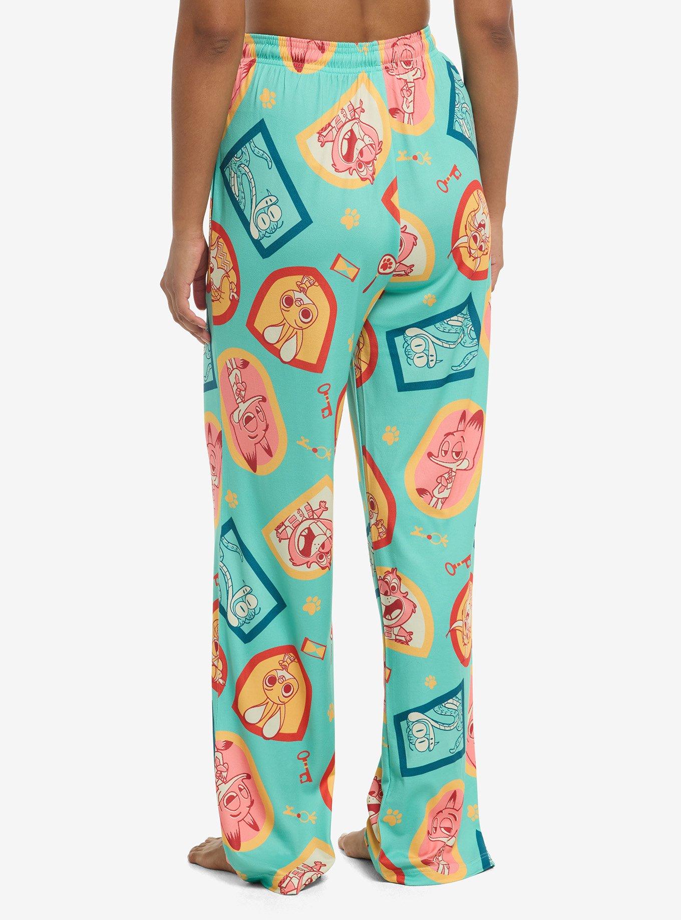 Disney Zootopia 2 Chibi Characters Pajama Pants, , hi-res