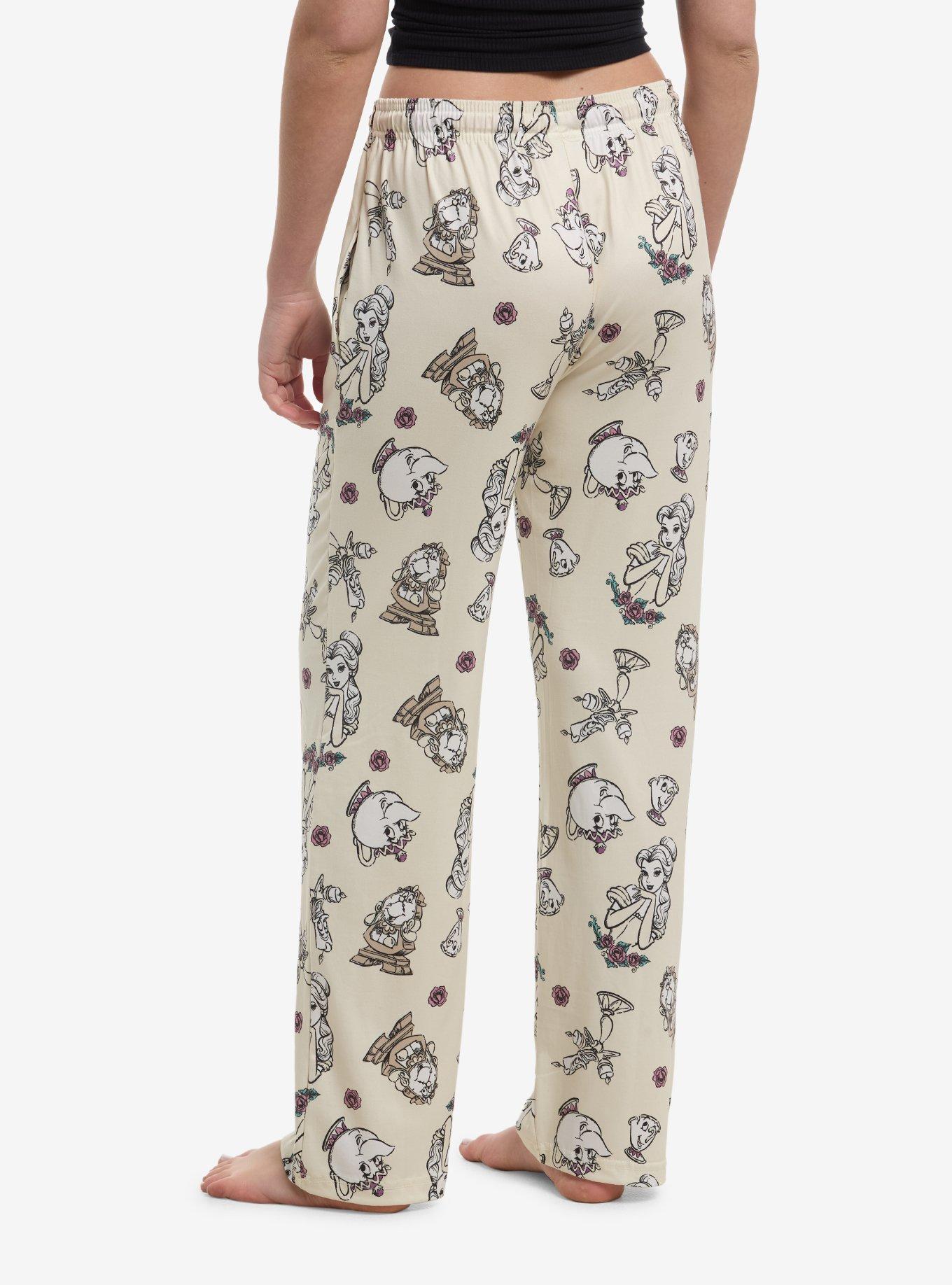 Disney Beauty And The Beast Character Pajama Pants, , hi-res