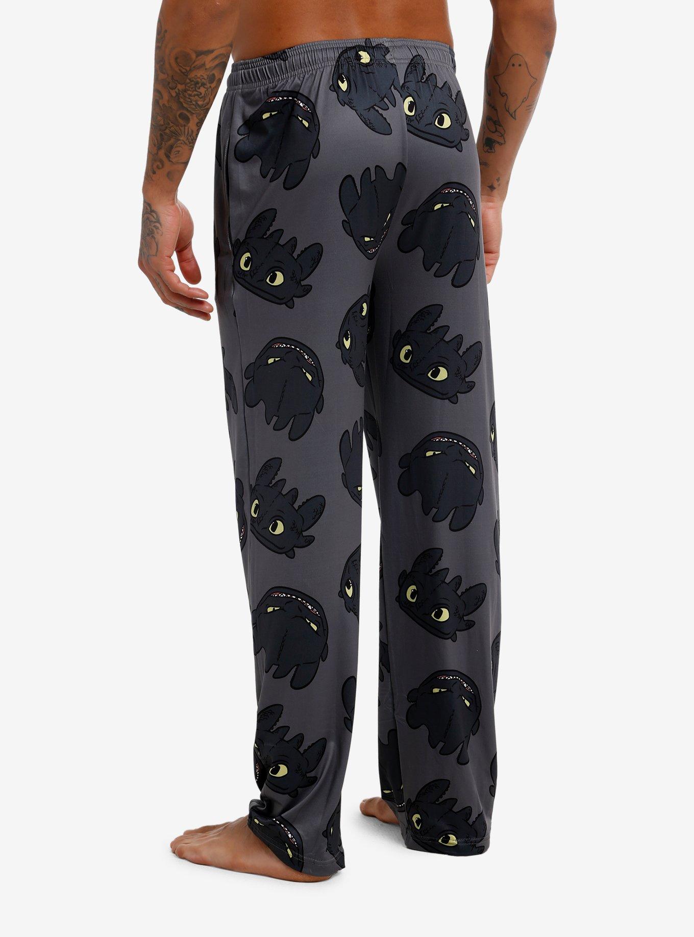 How To Train Your Dragon Toothless Toss Pajama Pants, , hi-res