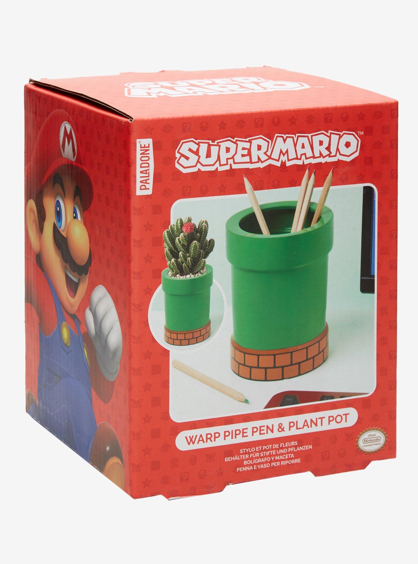 Nintendo Super Mario Warp Pipe Pen & Plant Pot, , alternate