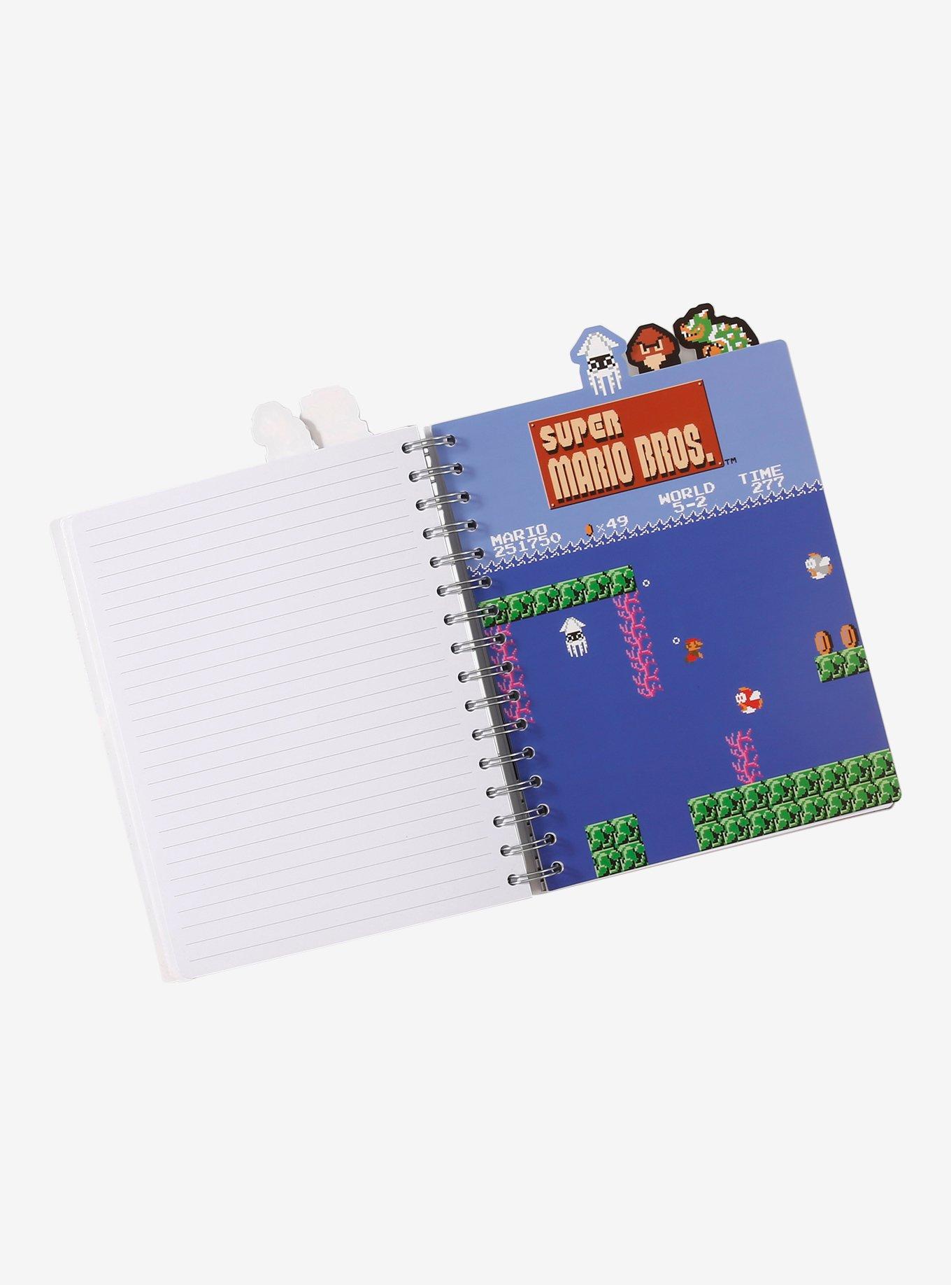 Nintendo Super Mario Bros. Figural Tab Journal and Pen Set - BoxLunch Exclusive, , alternate