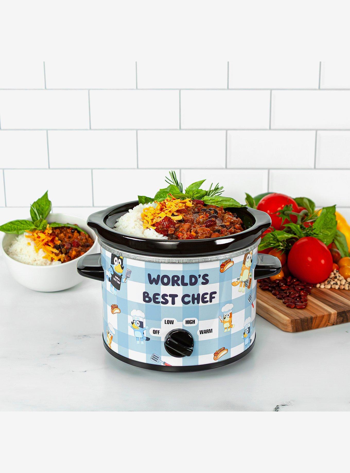 Bluey World's Best Chef Two Quart Slow Cooker, , alternate