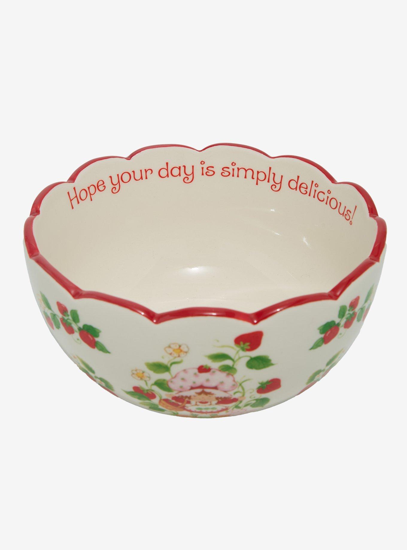 Strawberry Shortcake Simply Delicious Scalloped Bowl — BoxLunch Exclusive, , hi-res