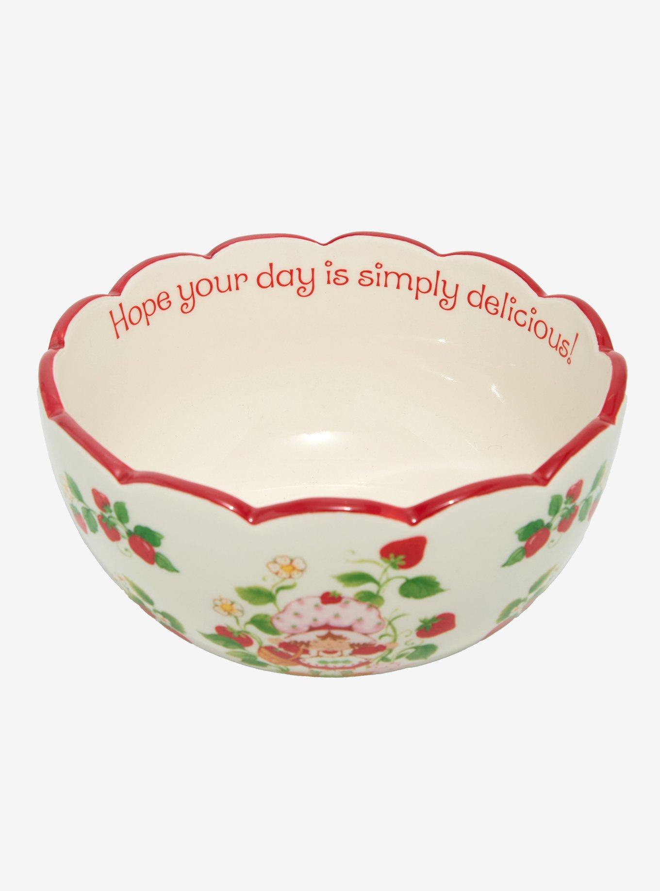 Strawberry Shortcake Simply Delicious Scalloped Bowl &mdash; BoxLunch Exclusive, , alternate